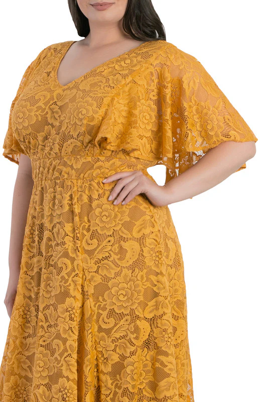 Camille Lace Cocktail Dress - Plus - Image 23