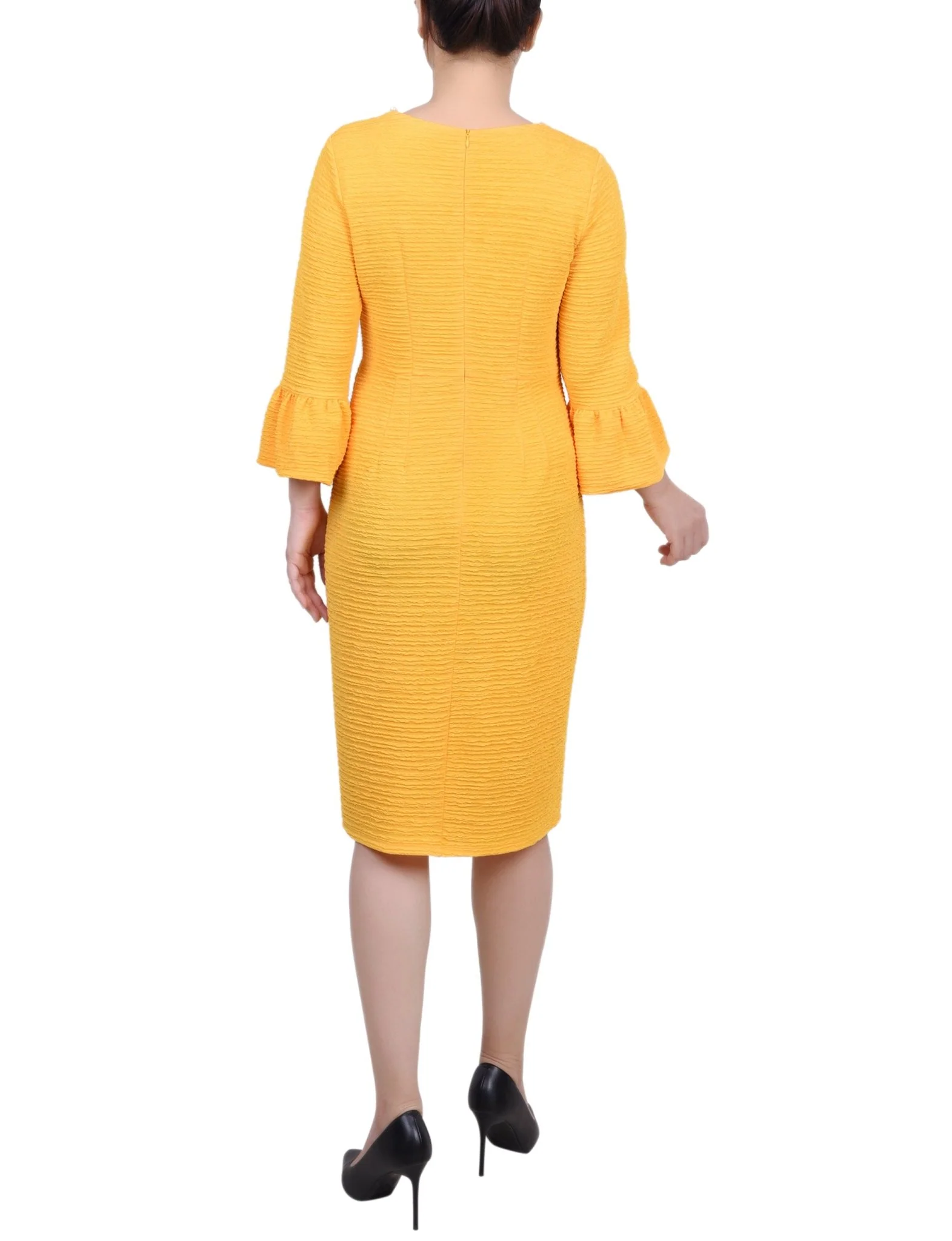 3/4 Length Pearl Detail Dress - Petite - Image 16
