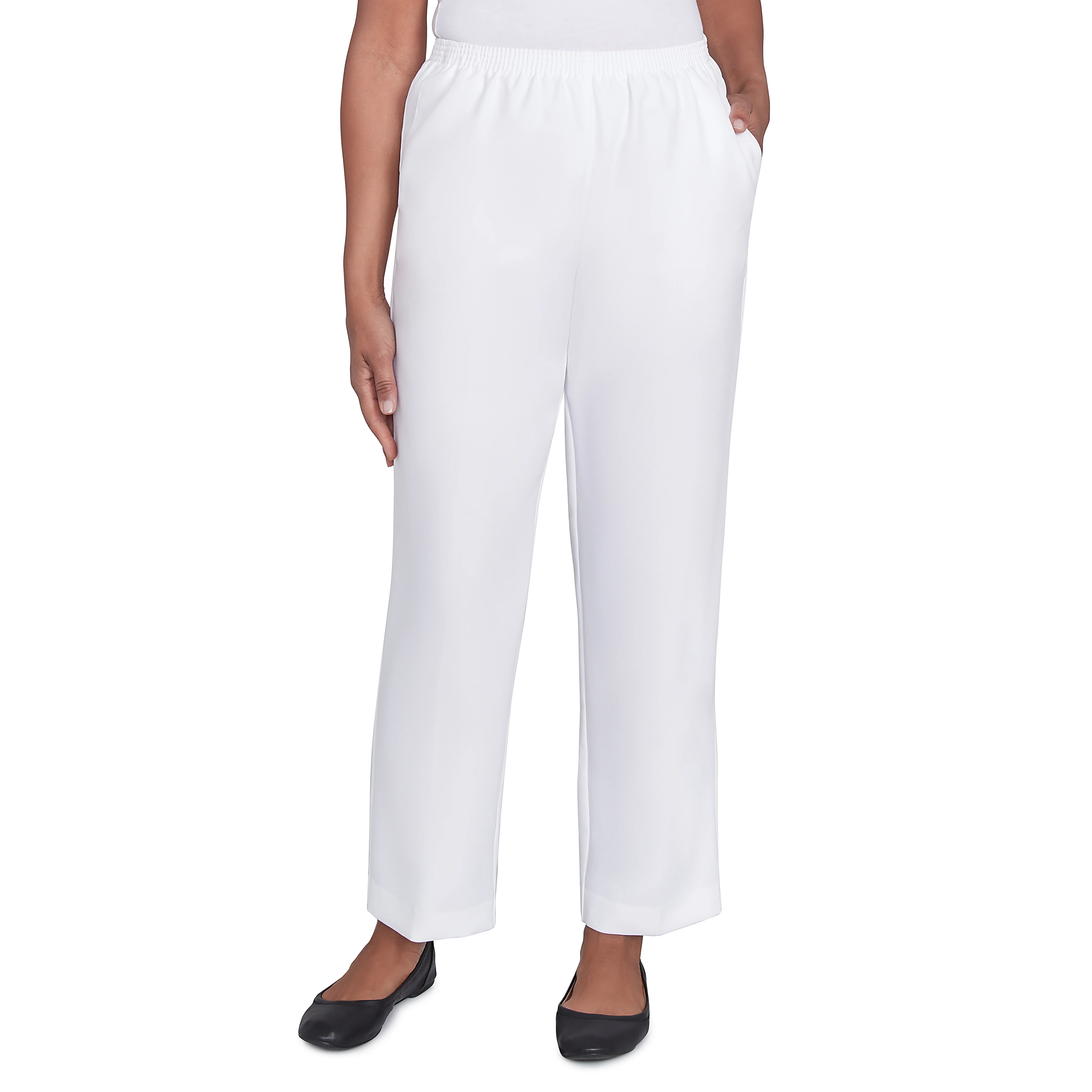 Alfred Dunner Classic Proportioned Pant Average Length - Image 31