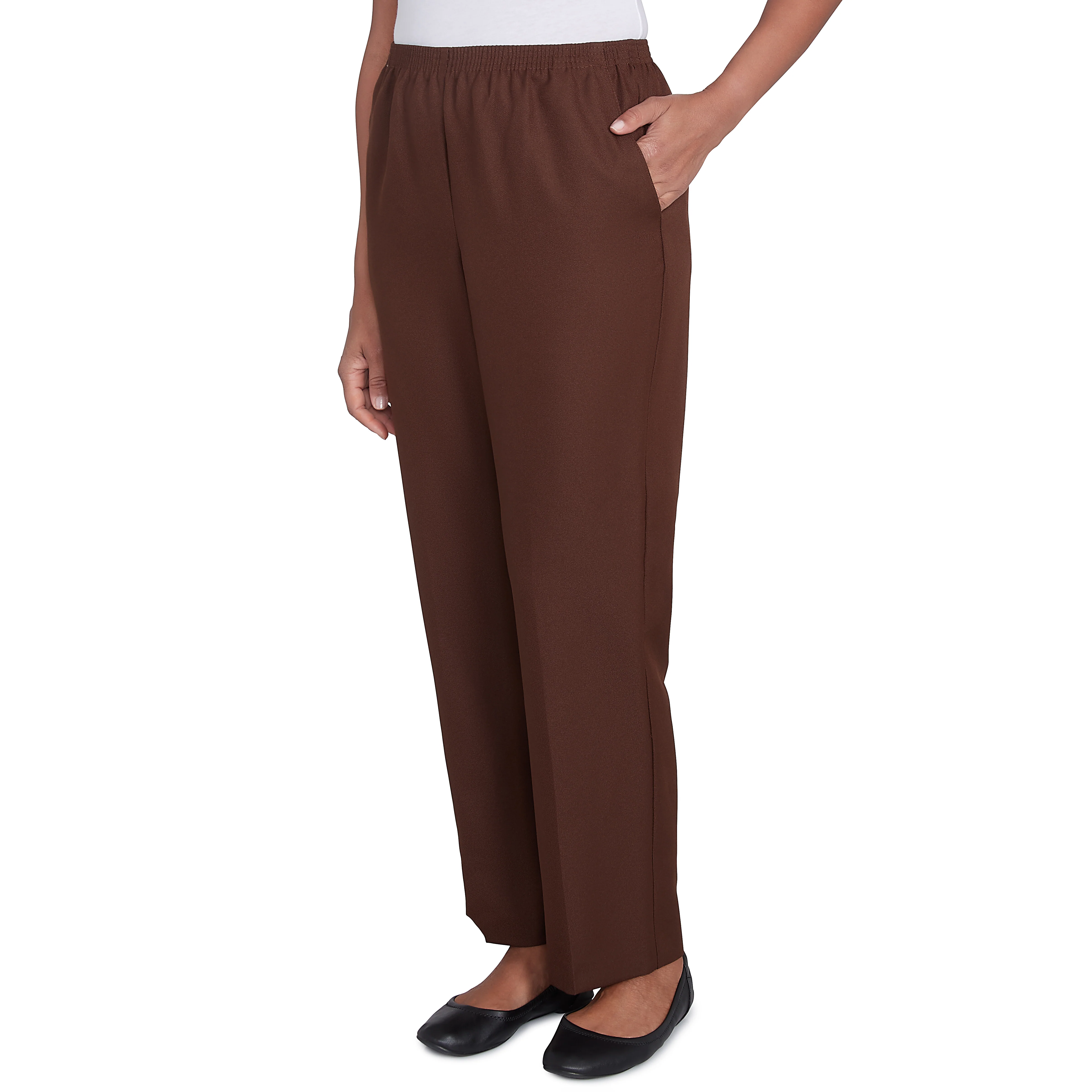 Alfred Dunner Classic Proportioned Pant Average Length - Image 9