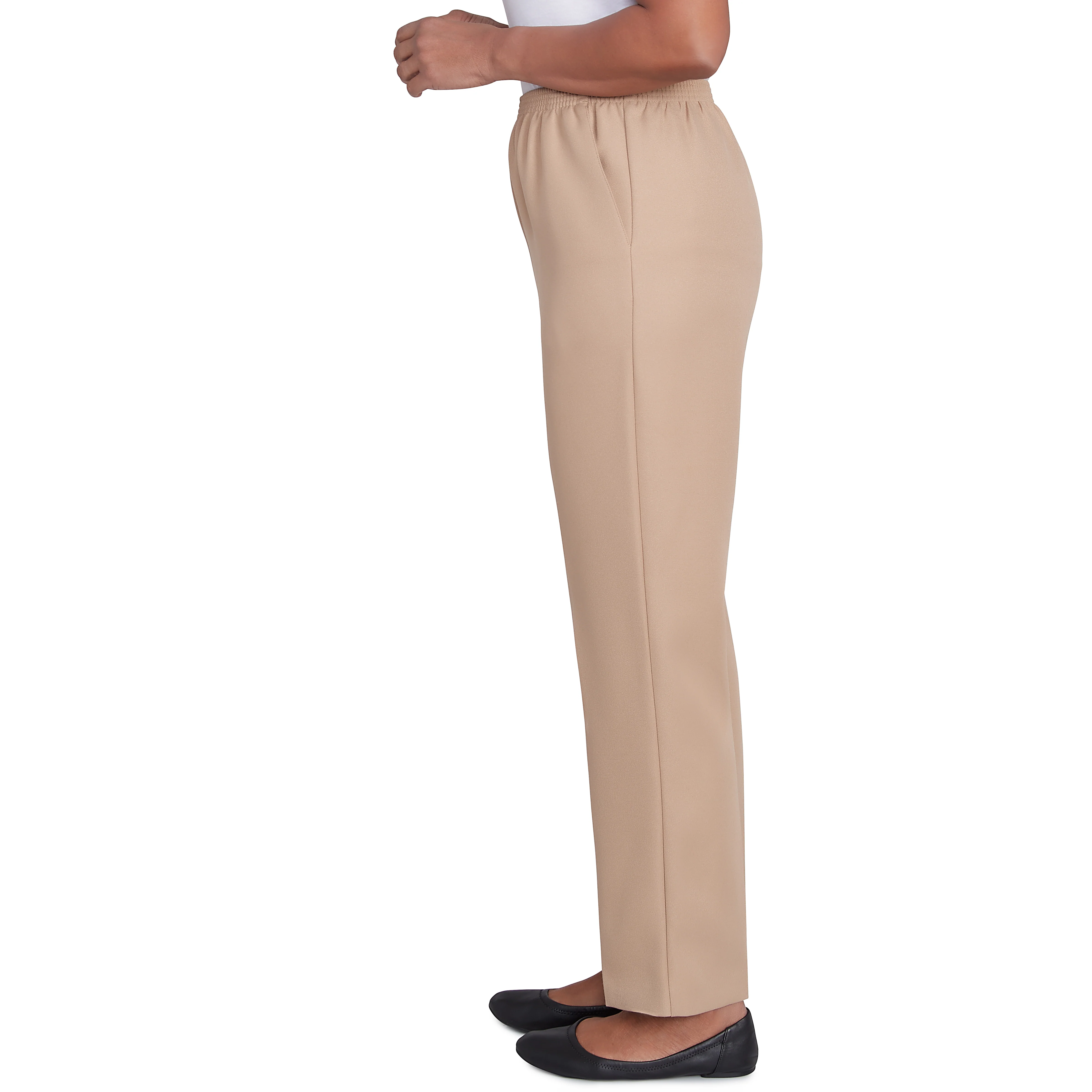 Alfred Dunner Classic Proportioned Pant Average Length- Petite - Image 24