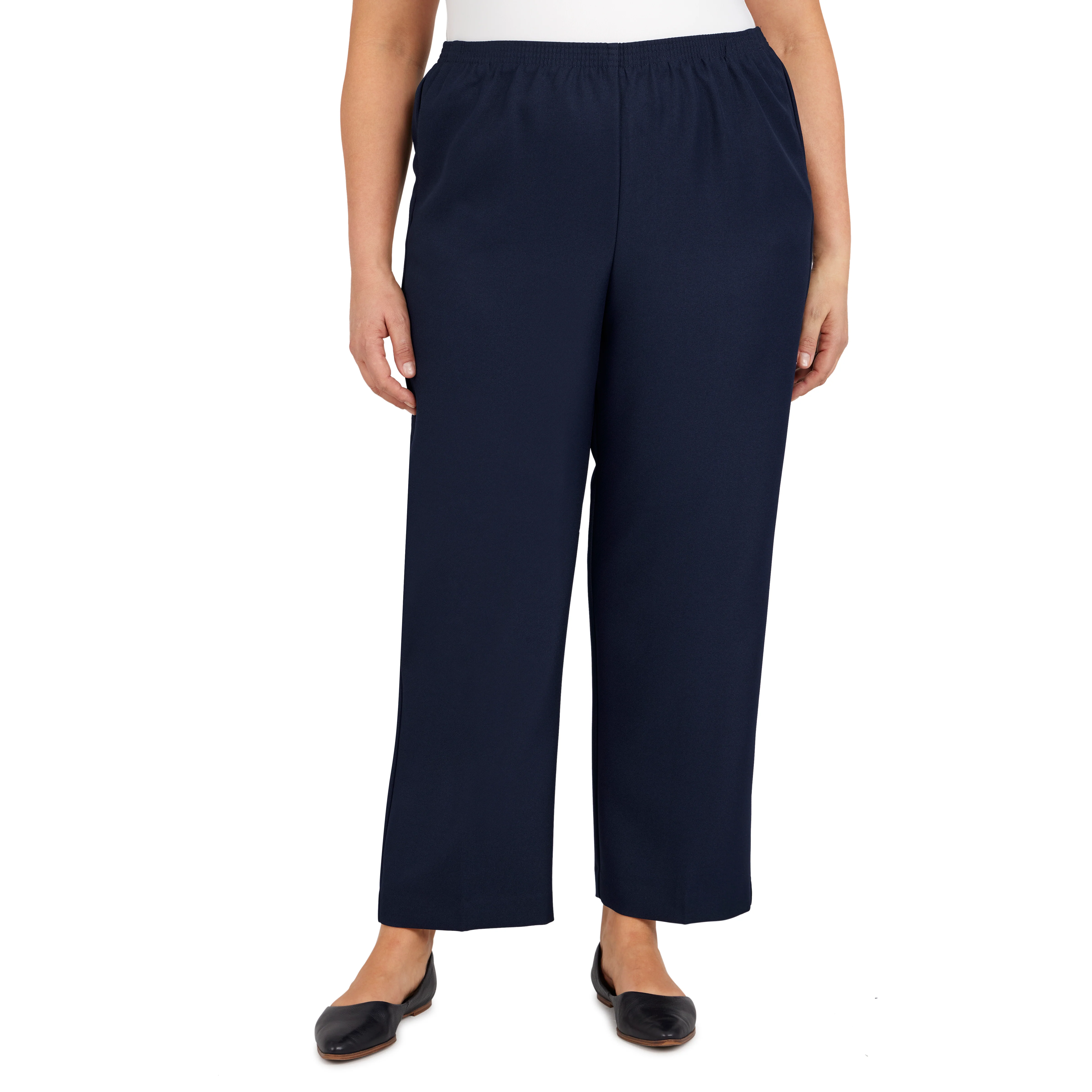 Alfred Dunner Classic Proportioned Pant Average Length - Plus - Image 19