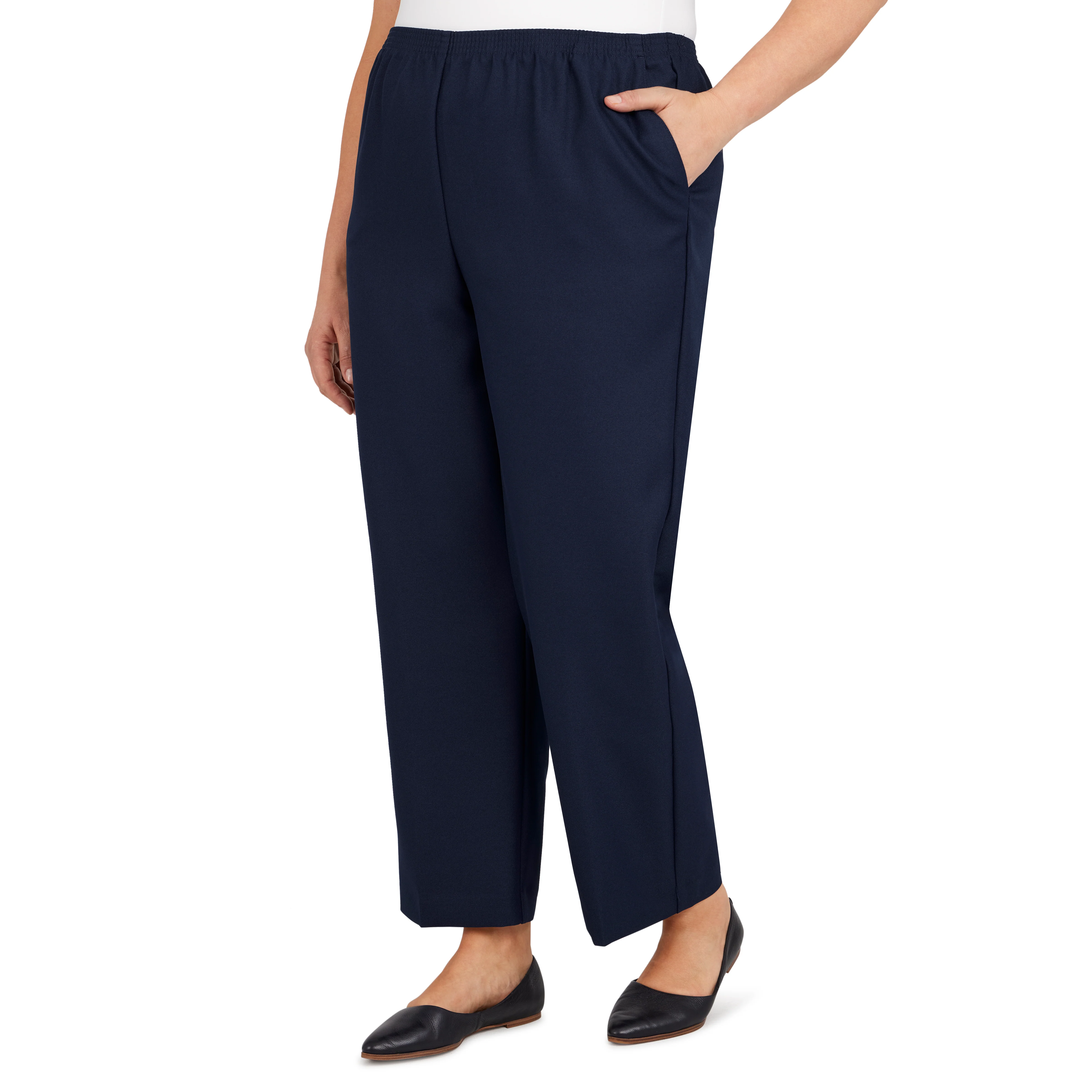 Alfred Dunner Classic Proportioned Pant Average Length - Plus - Image 21