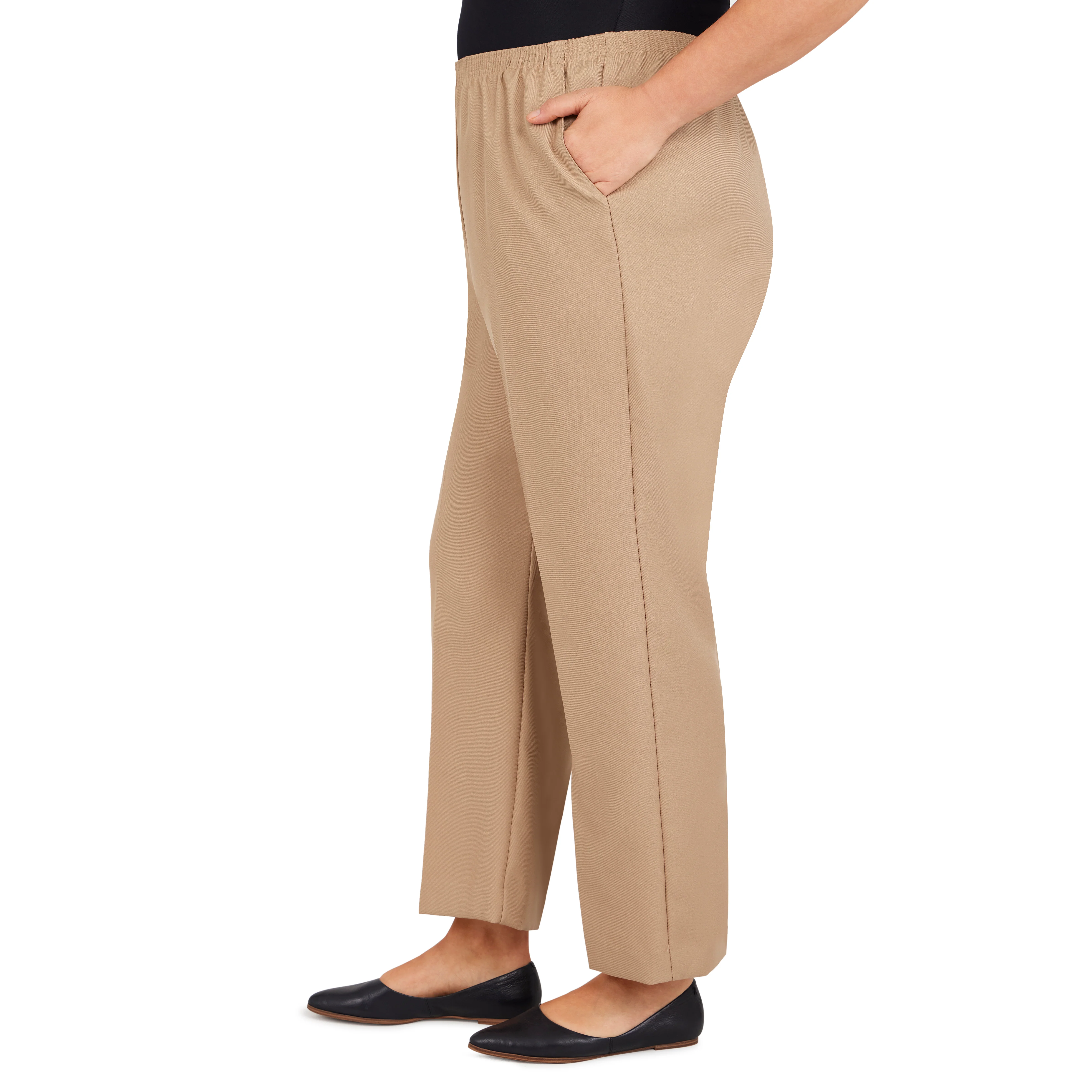 Alfred Dunner Classic Proportioned Pant Average Length - Plus - Image 28
