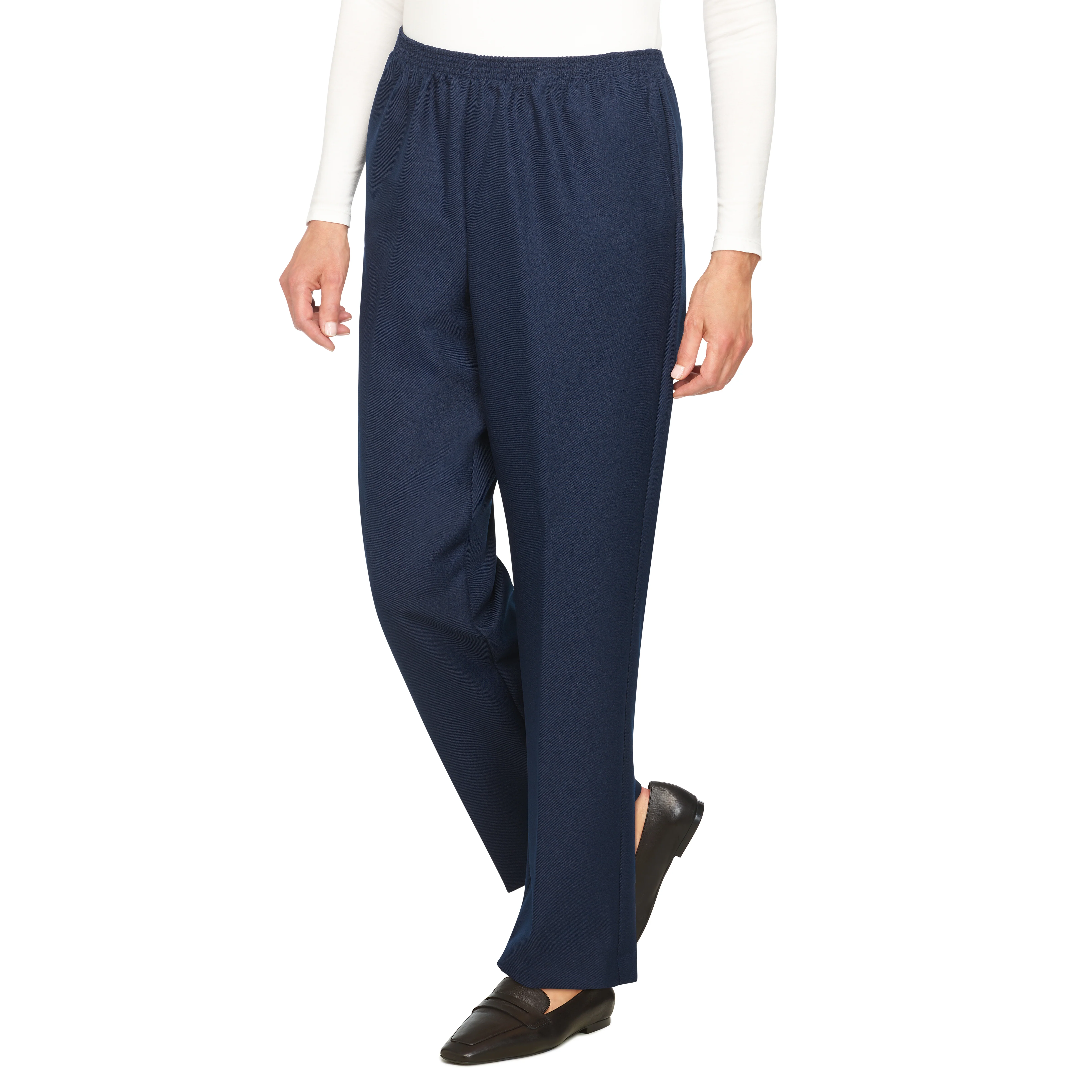 Alfred Dunner Classic Proportioned Pant Short Length - Image 15
