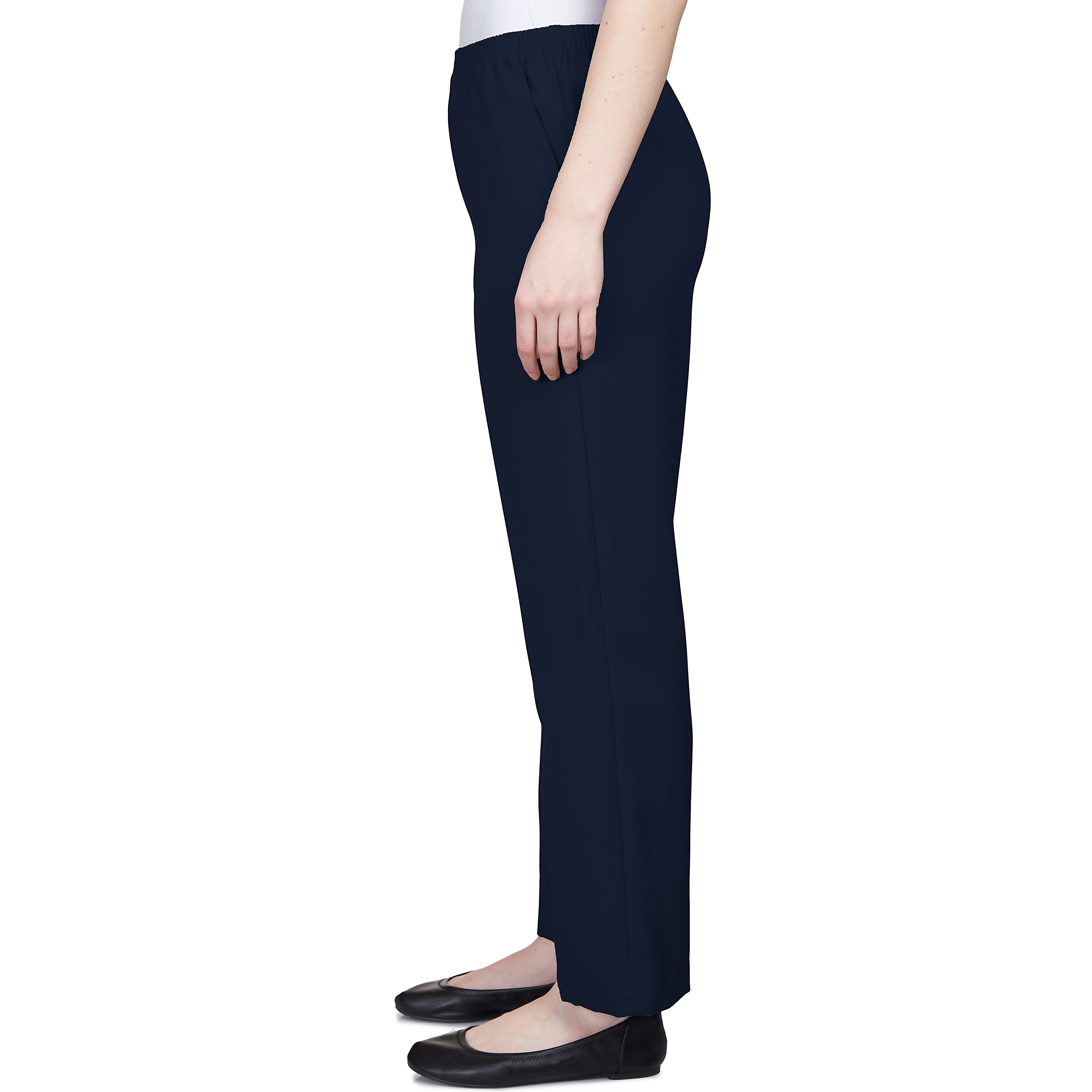 Alfred Dunner Classic Proportioned Pant Short Length - Image 16