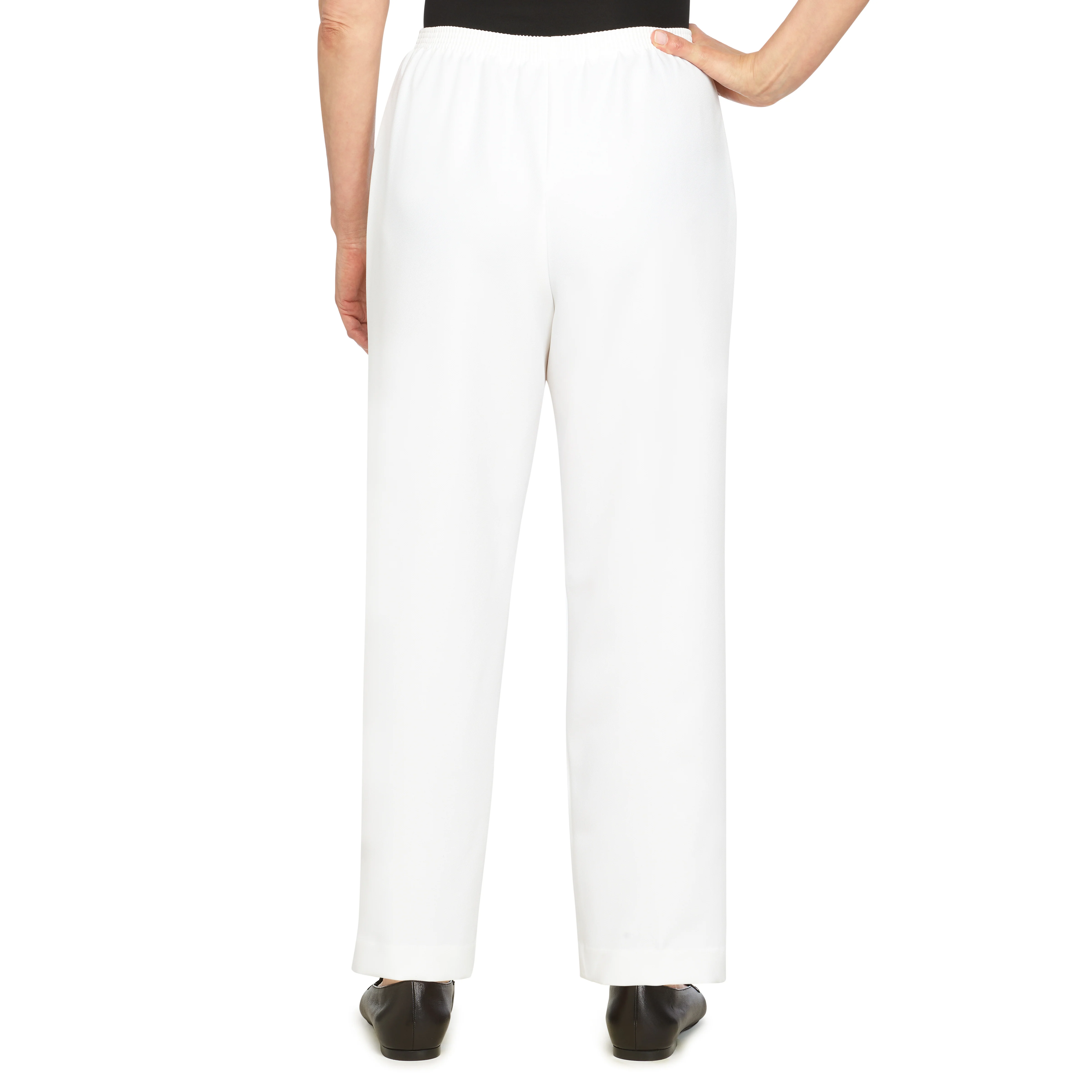 Alfred Dunner Classic Proportioned Pant Short Length - Image 26