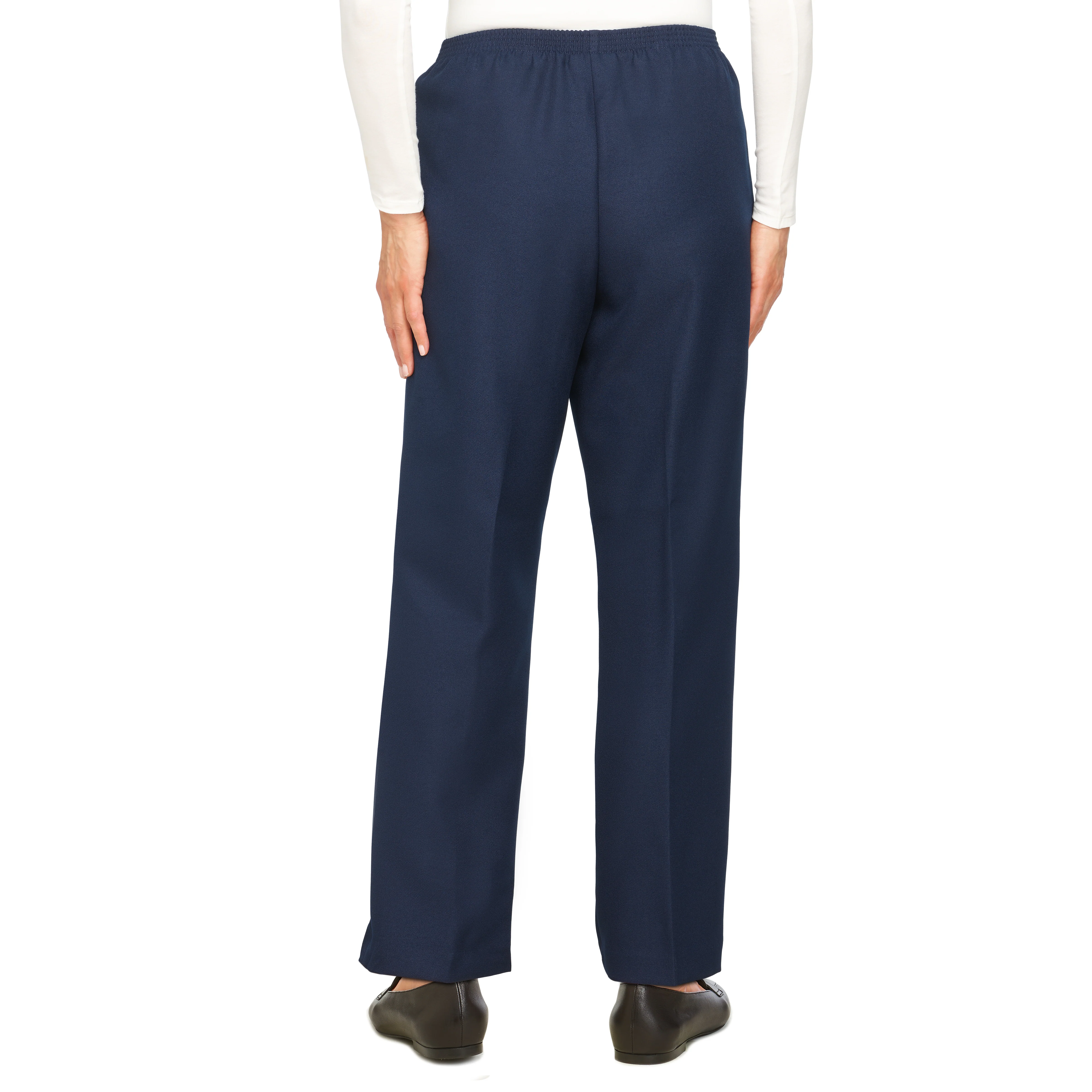 Alfred Dunner Classic Proportioned Pant Short Length- Petite - Image 17