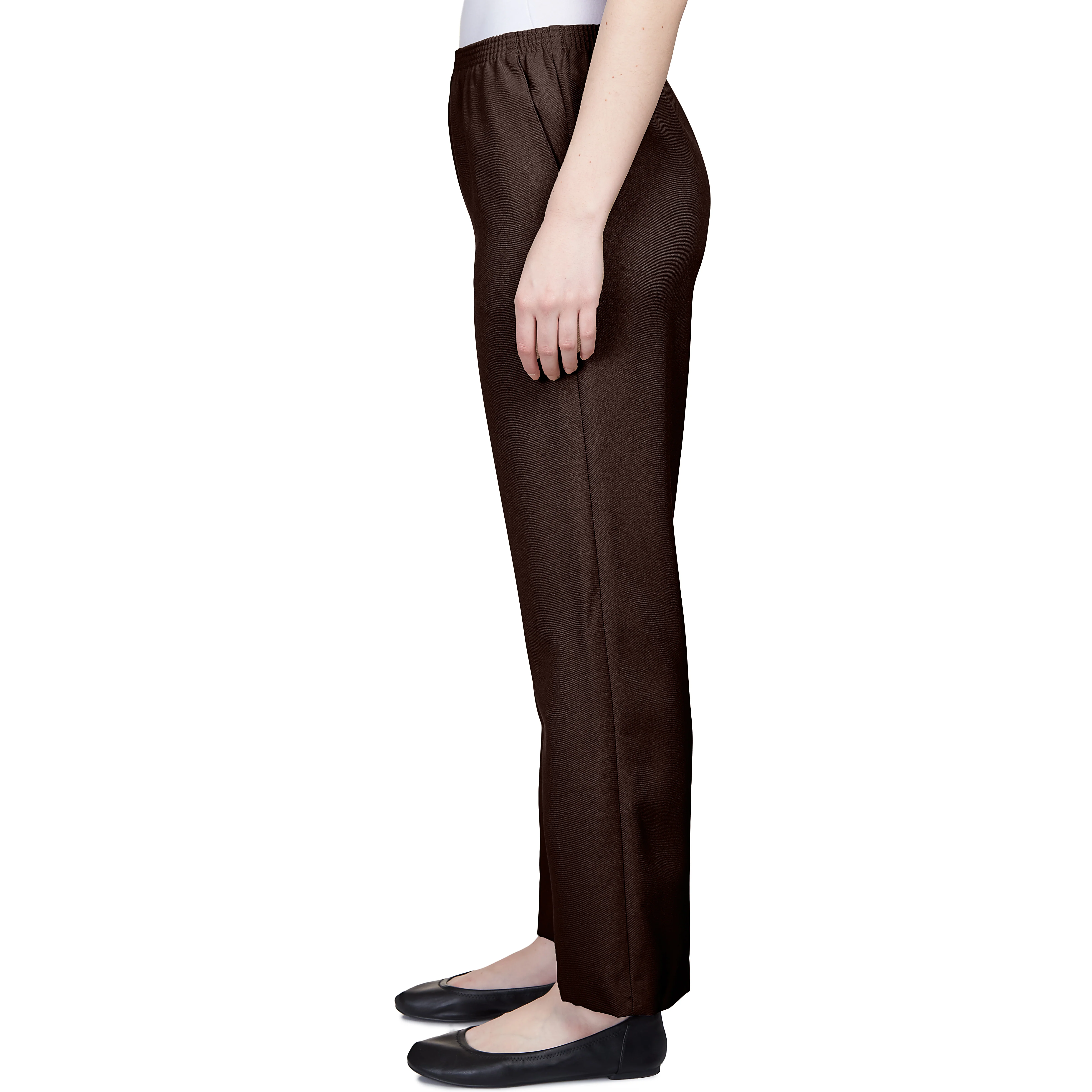 Alfred Dunner Classic Proportioned Pant Short Length- Petite - Image 9