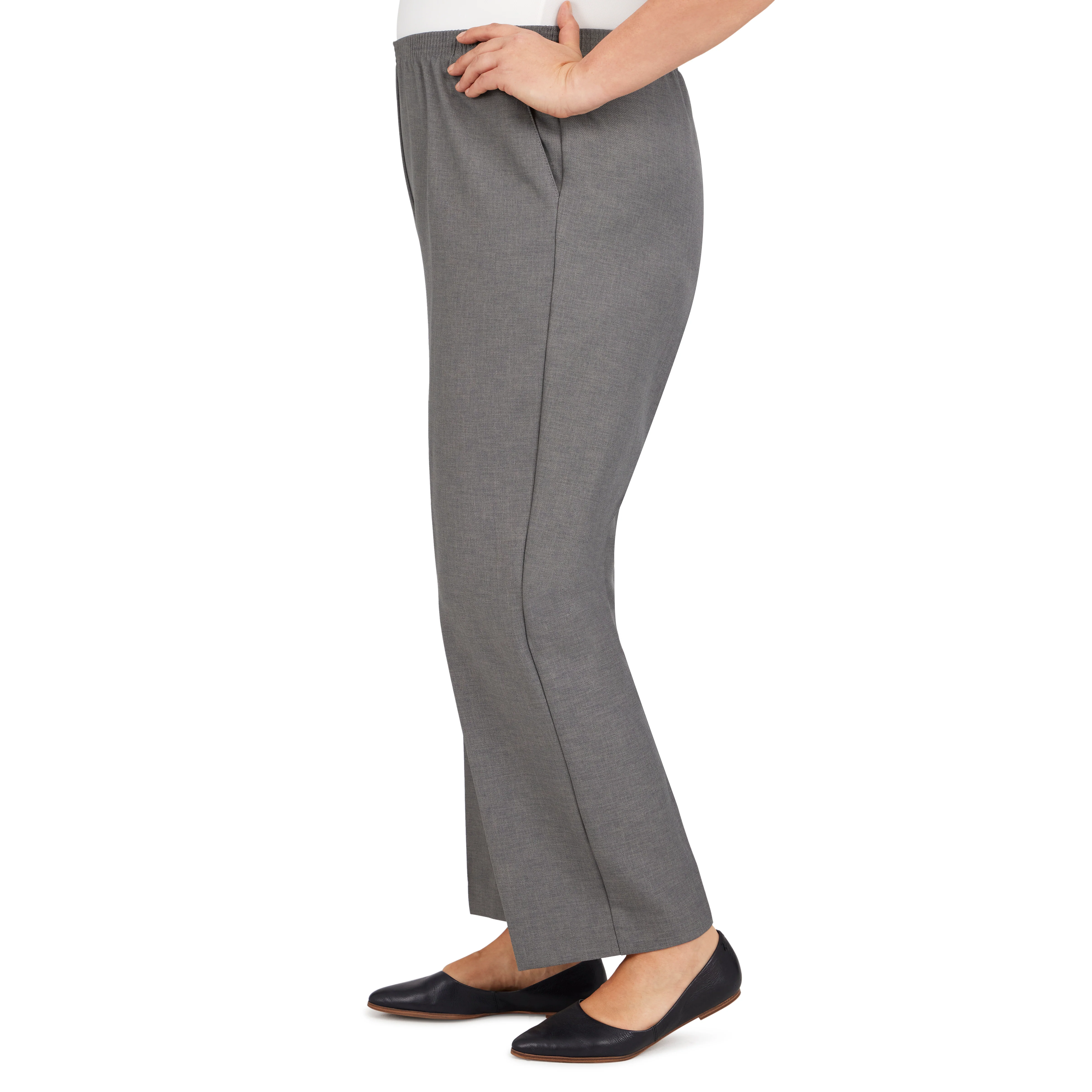Alfred Dunner Classic Proportioned Pant Short Length - Plus - Image 16