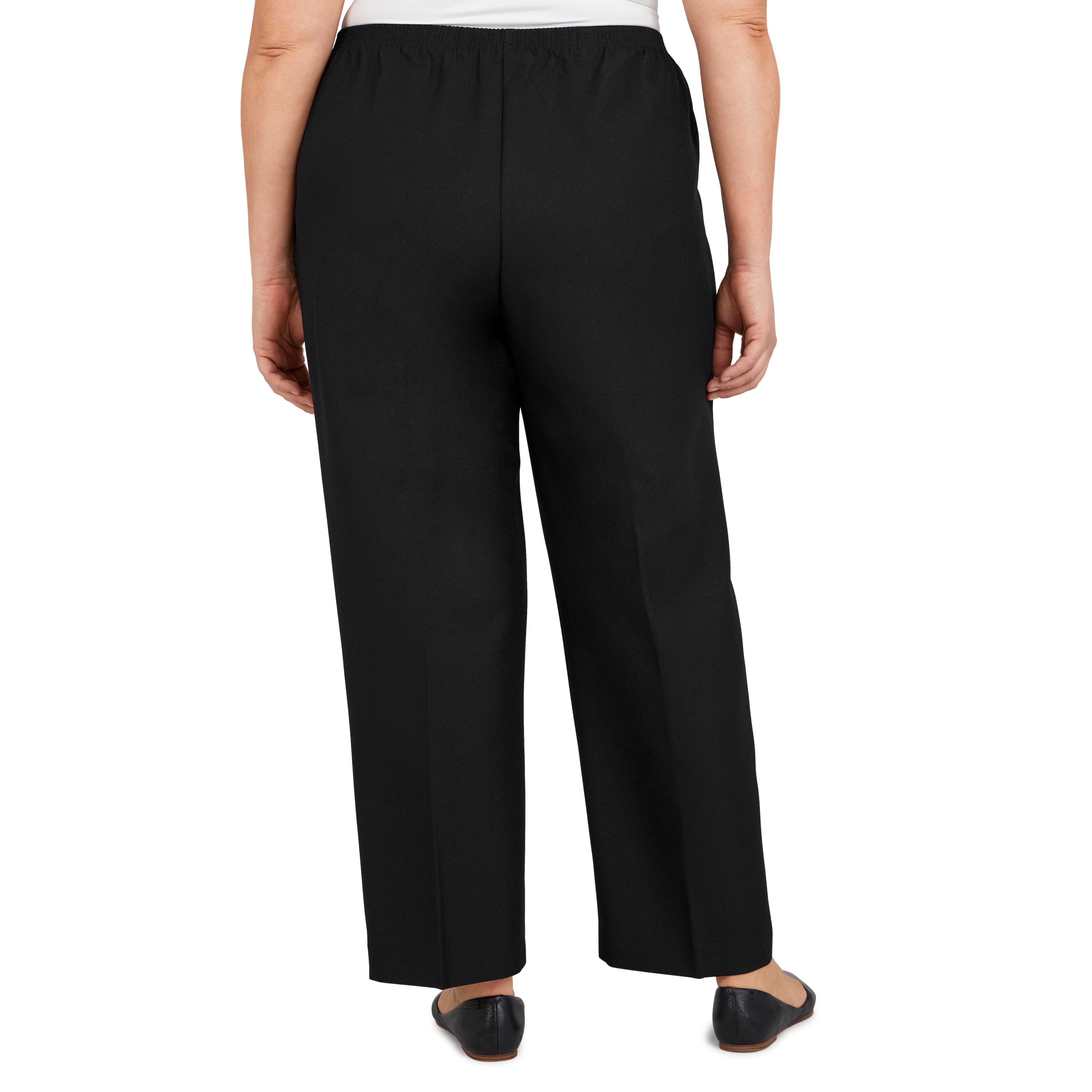 Alfred Dunner Classic Proportioned Pant Short Length - Plus - Image 2