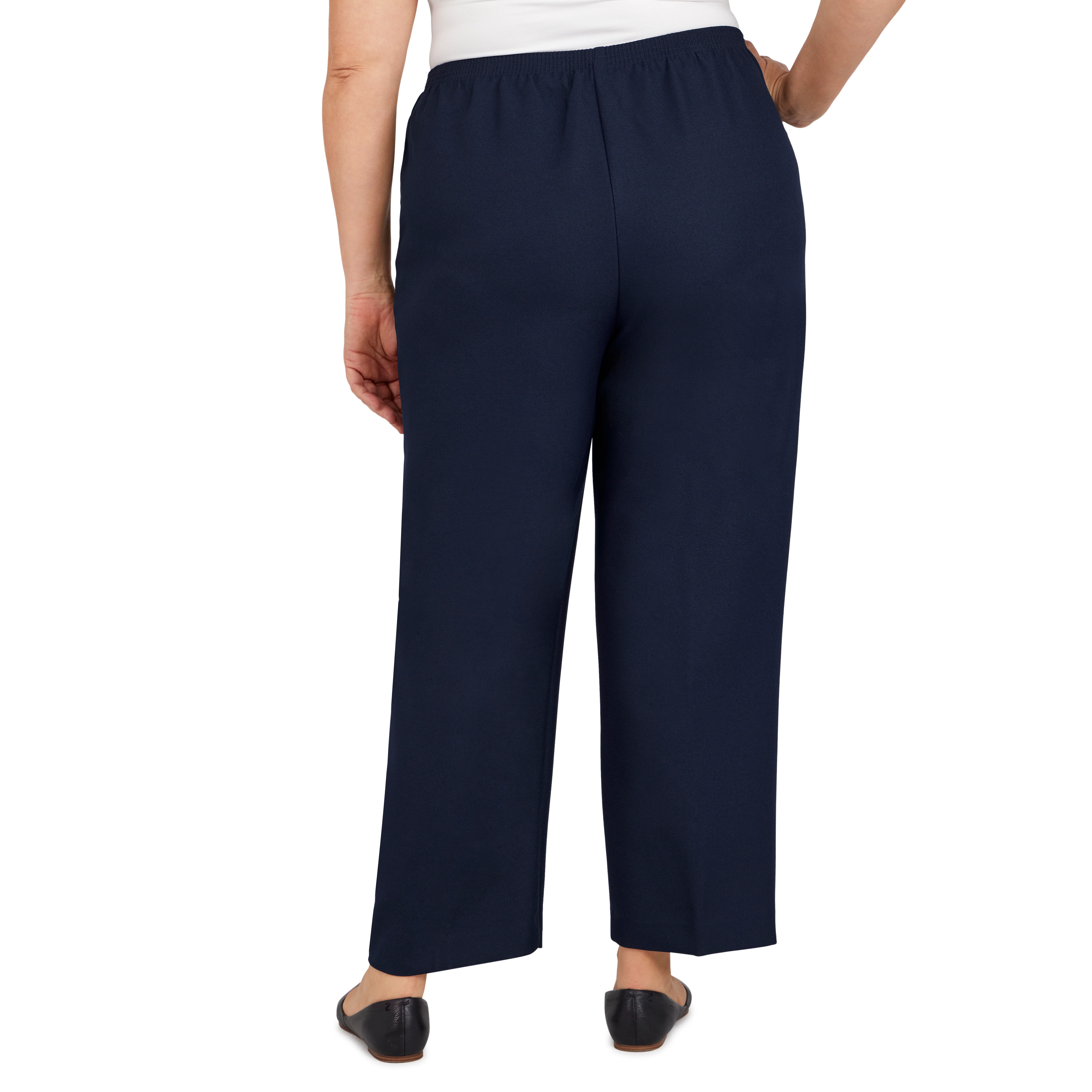 Alfred Dunner Classic Proportioned Pant Short Length - Plus - Image 20