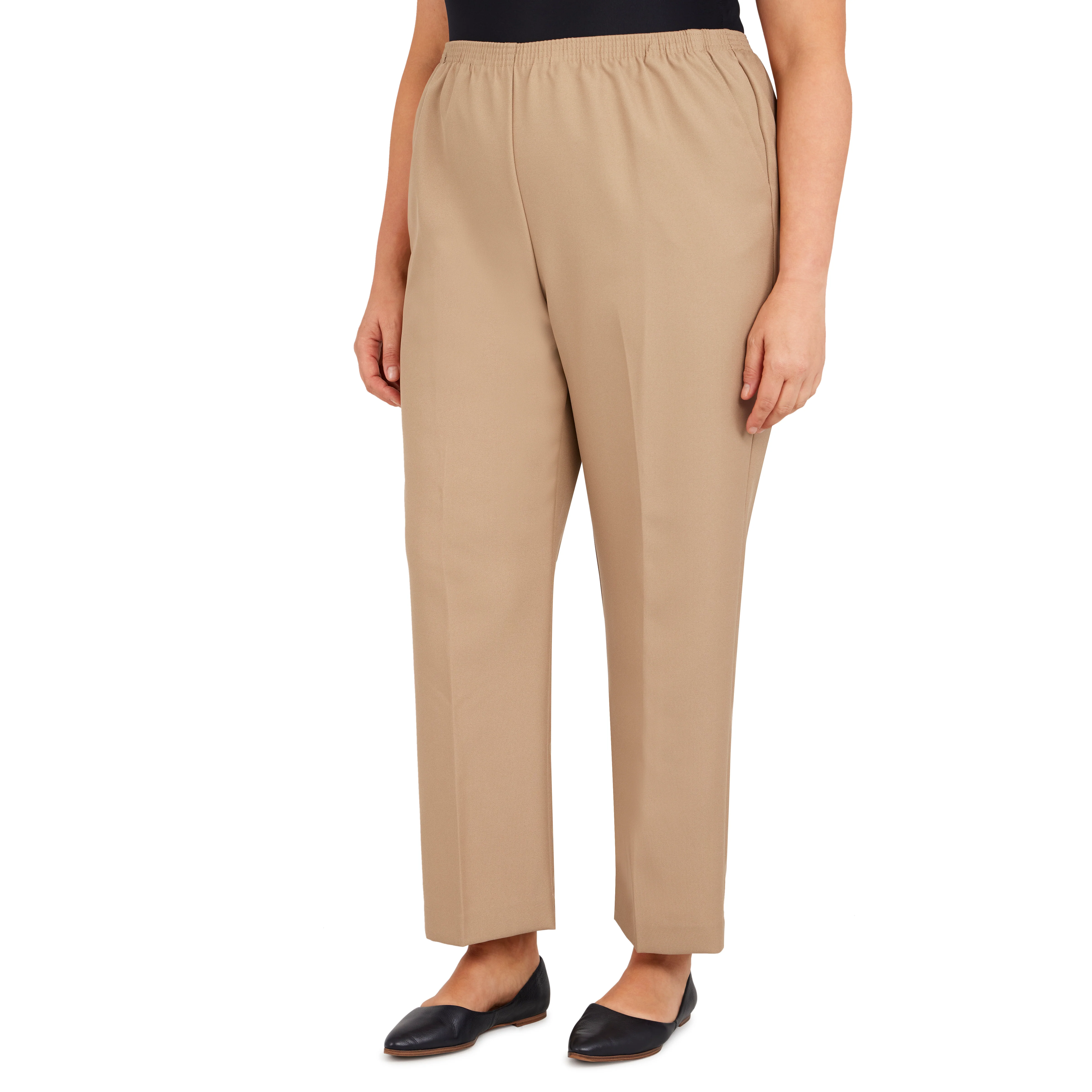 Alfred Dunner Classic Proportioned Pant Short Length - Plus - Image 27