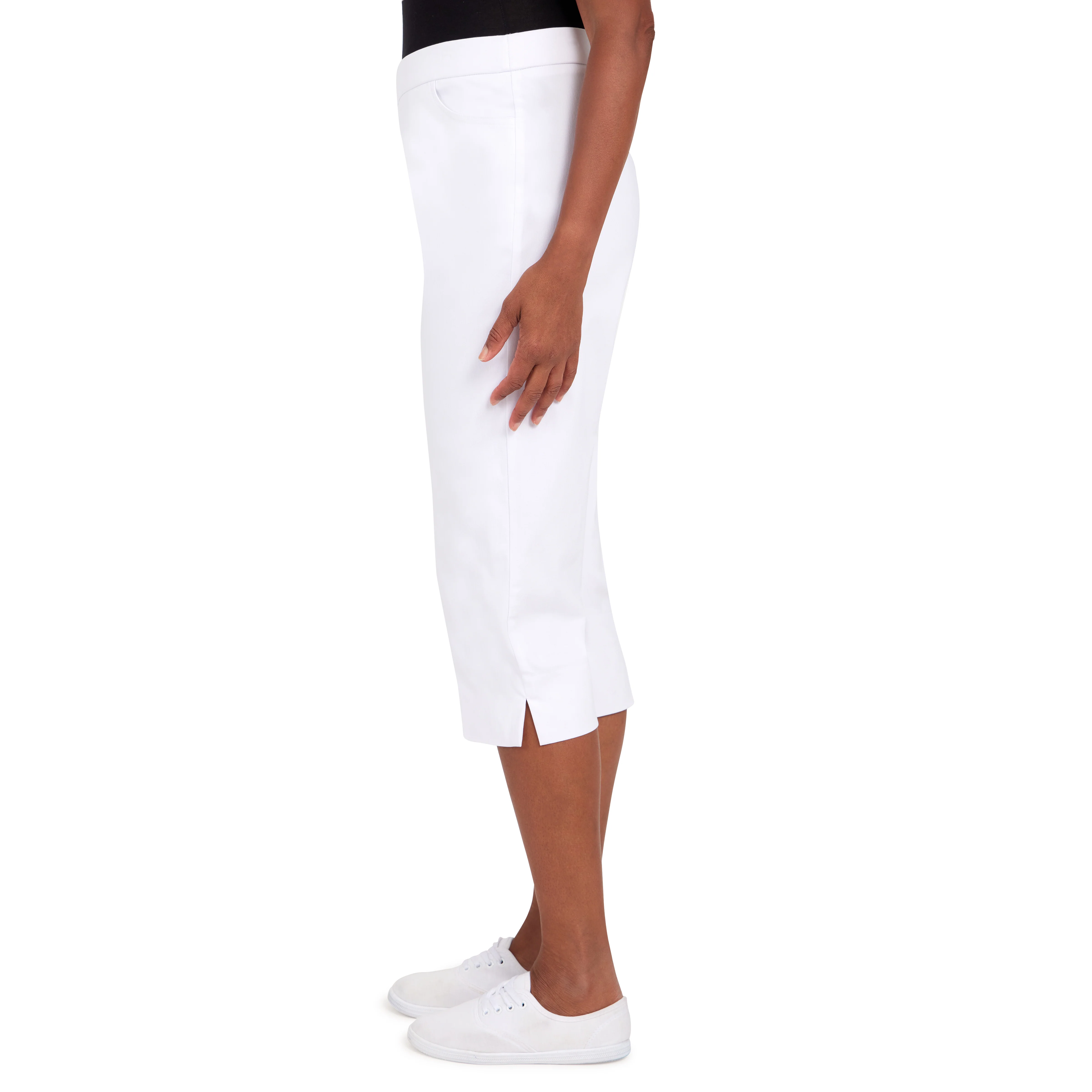 Alfred Dunner Women's Allure Stretch Clamdigger Pant - Image 16