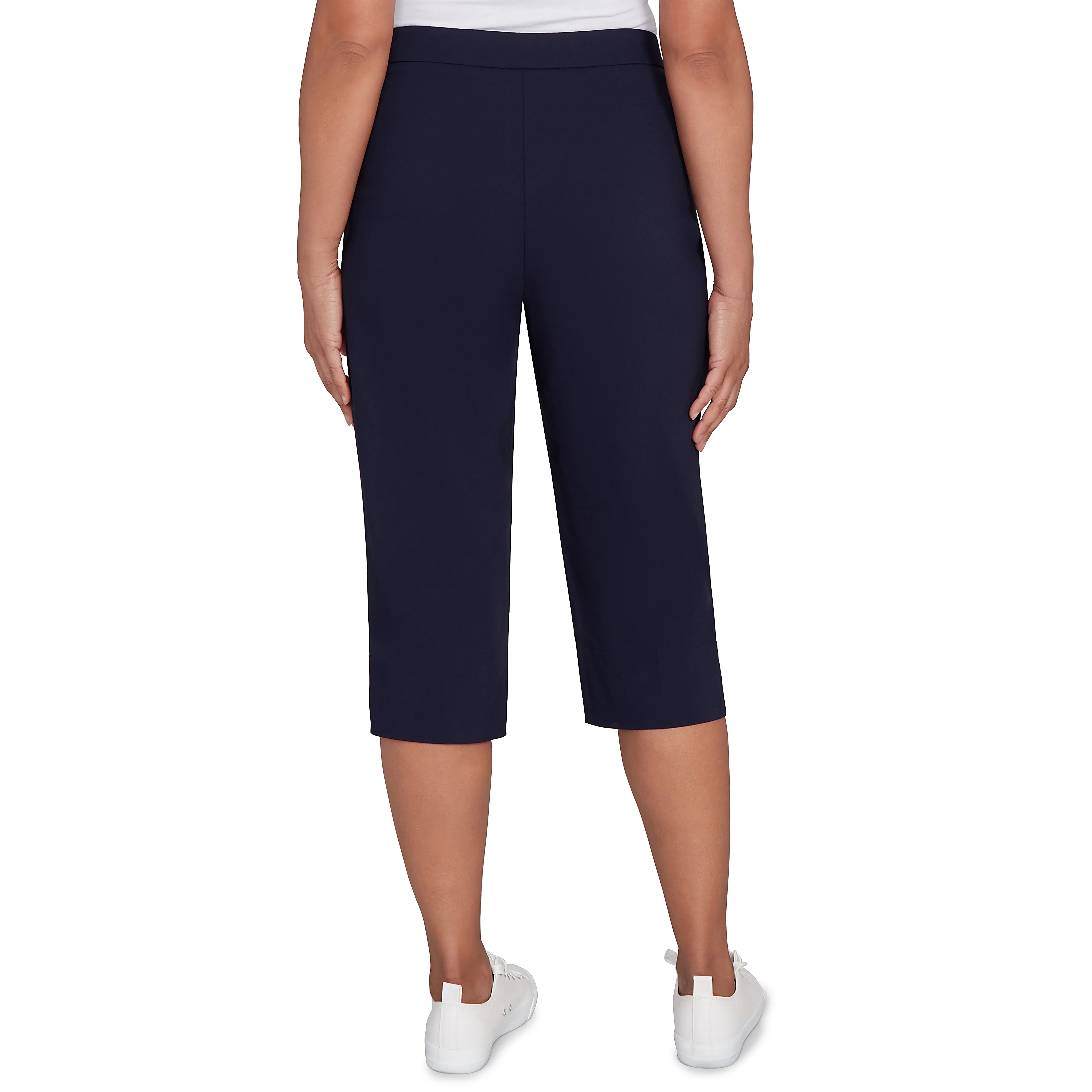 Alfred Dunner Women's Allure Stretch Clamdigger Pant - Image 8