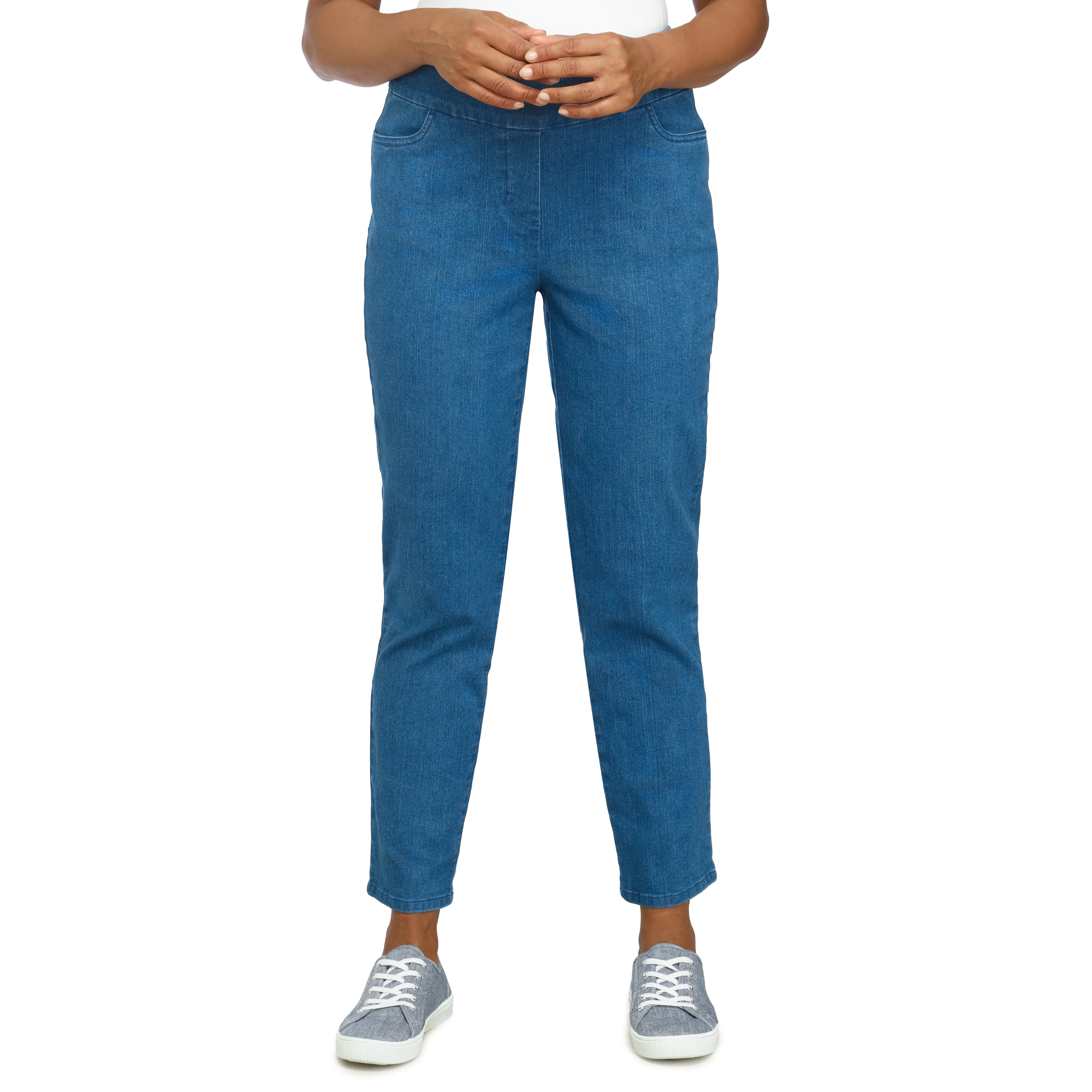 Alfred Dunner Women's Super Stretch Mid- Rise Short Length Pant - Image 13
