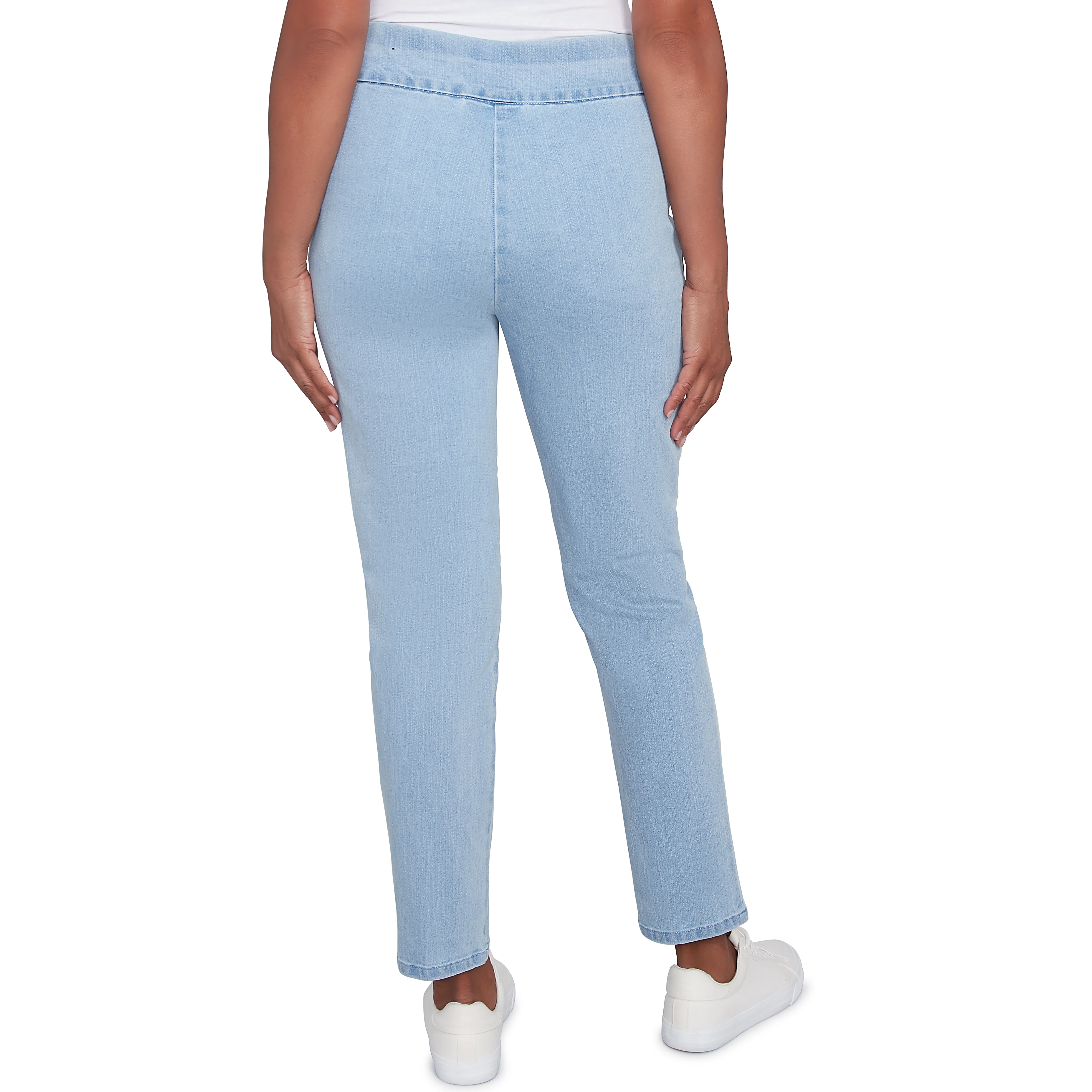 Alfred Dunner Women's Super Stretch Mid- Rise Short Length Pant - Image 8