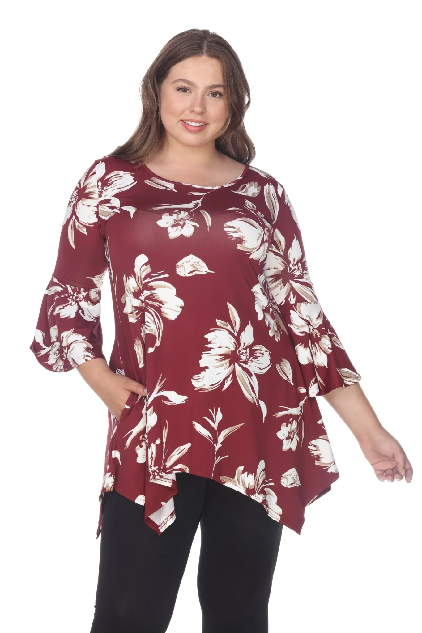 Blanche Tunic Top - Plus - Image 17
