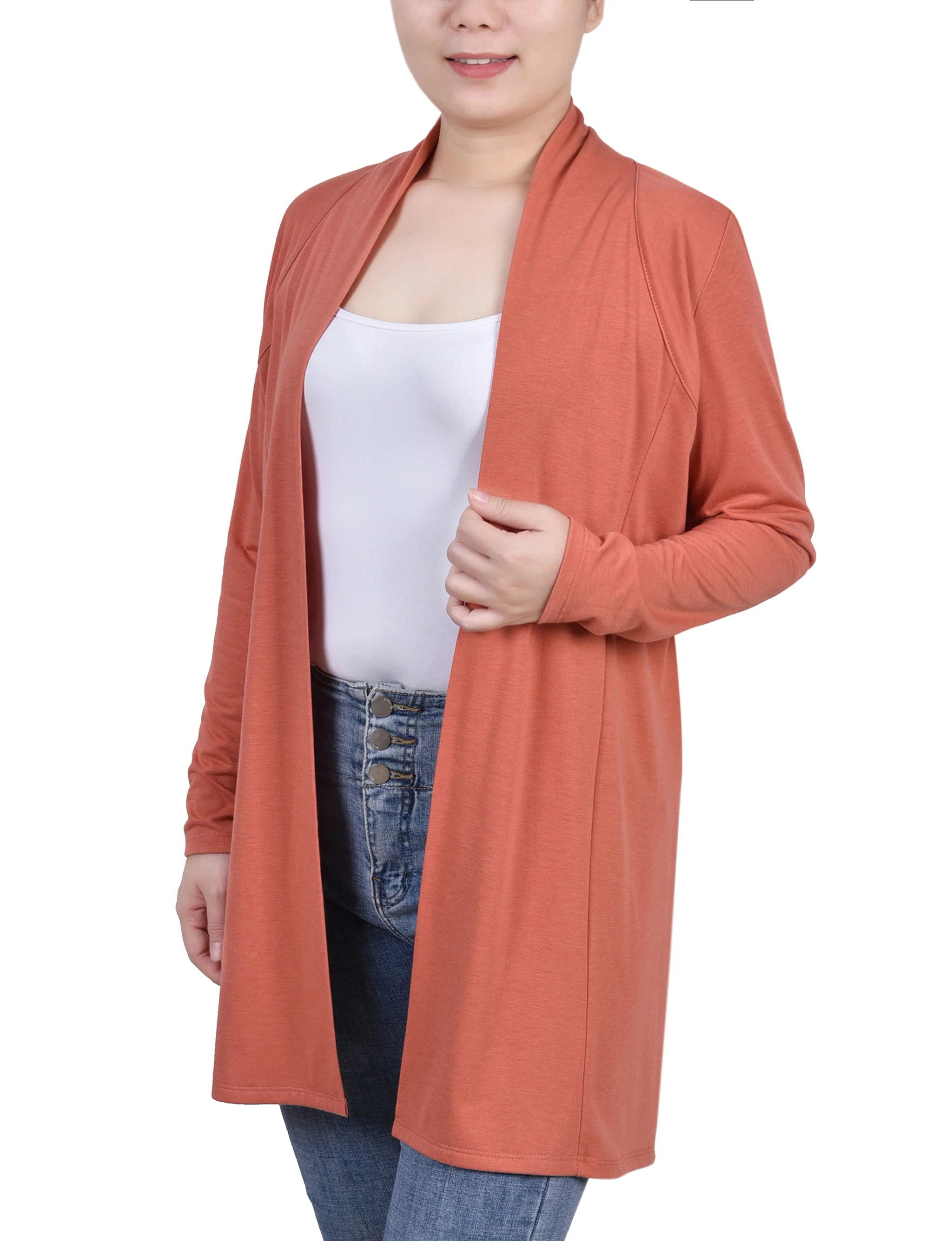 Canyon Clay Long Sleeve Cardigan - Image 3