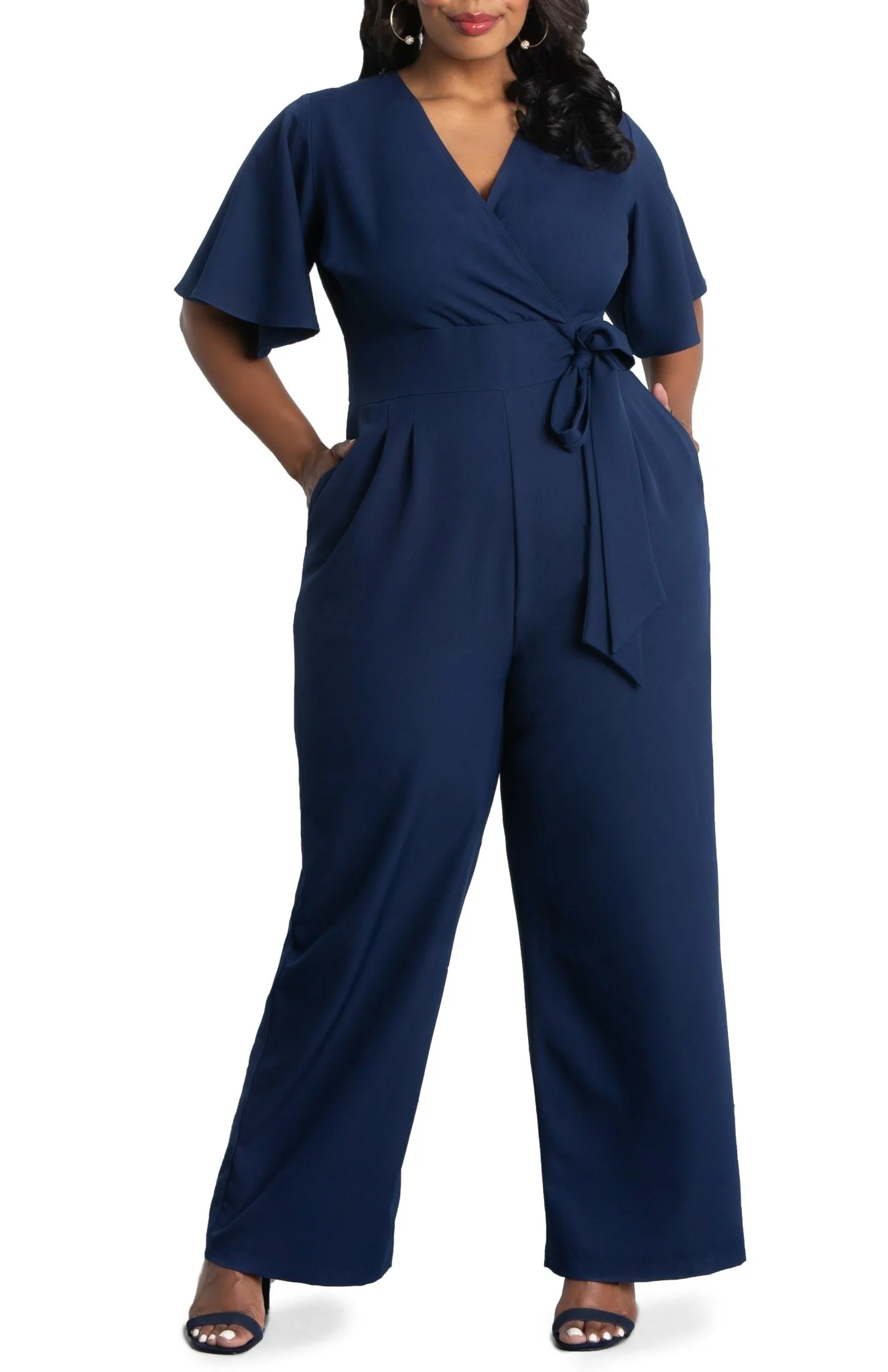 Charisma Crepe Jumpsuit - Plus - Image 8