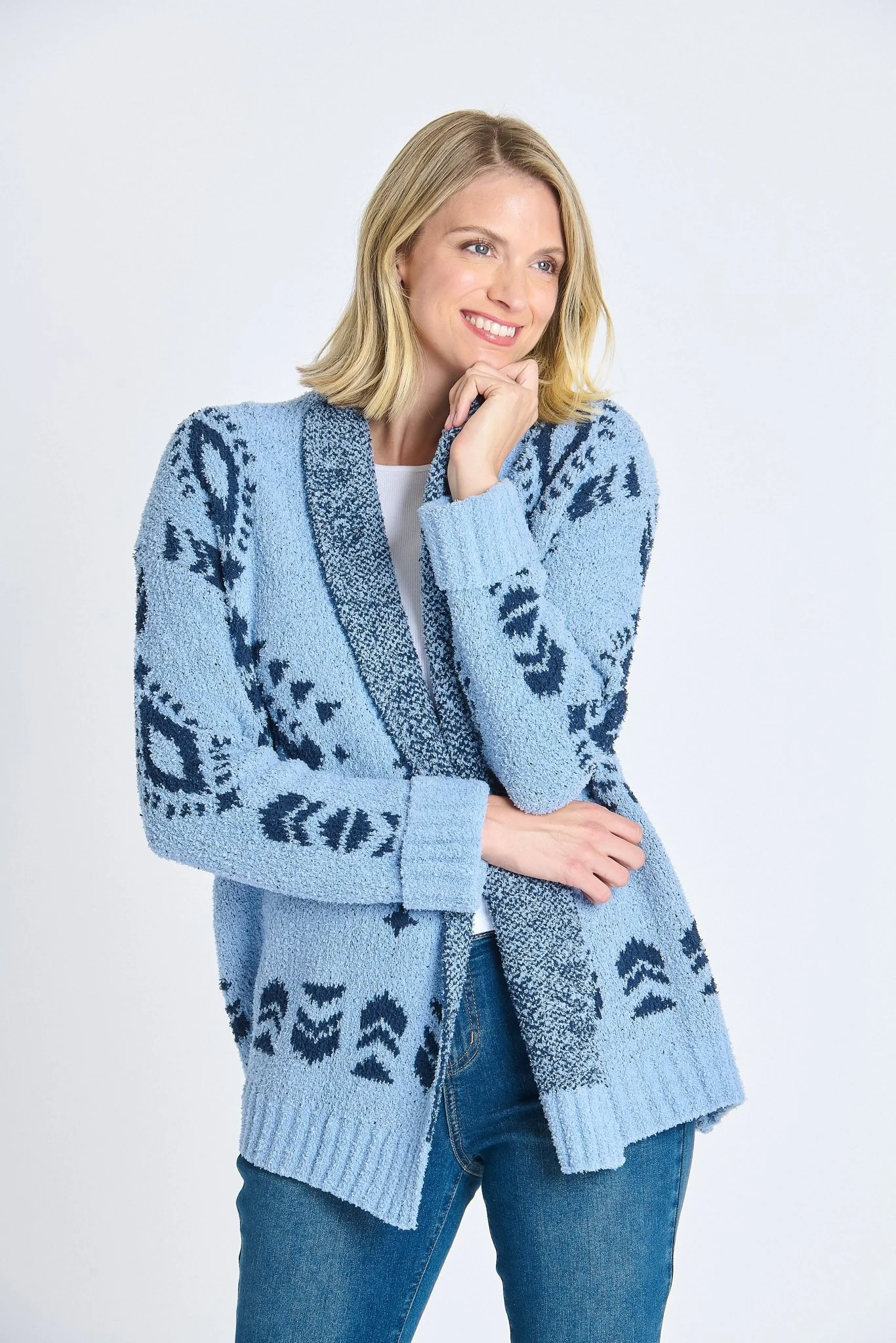 Cozy Sherpa Cardigan - Image 5