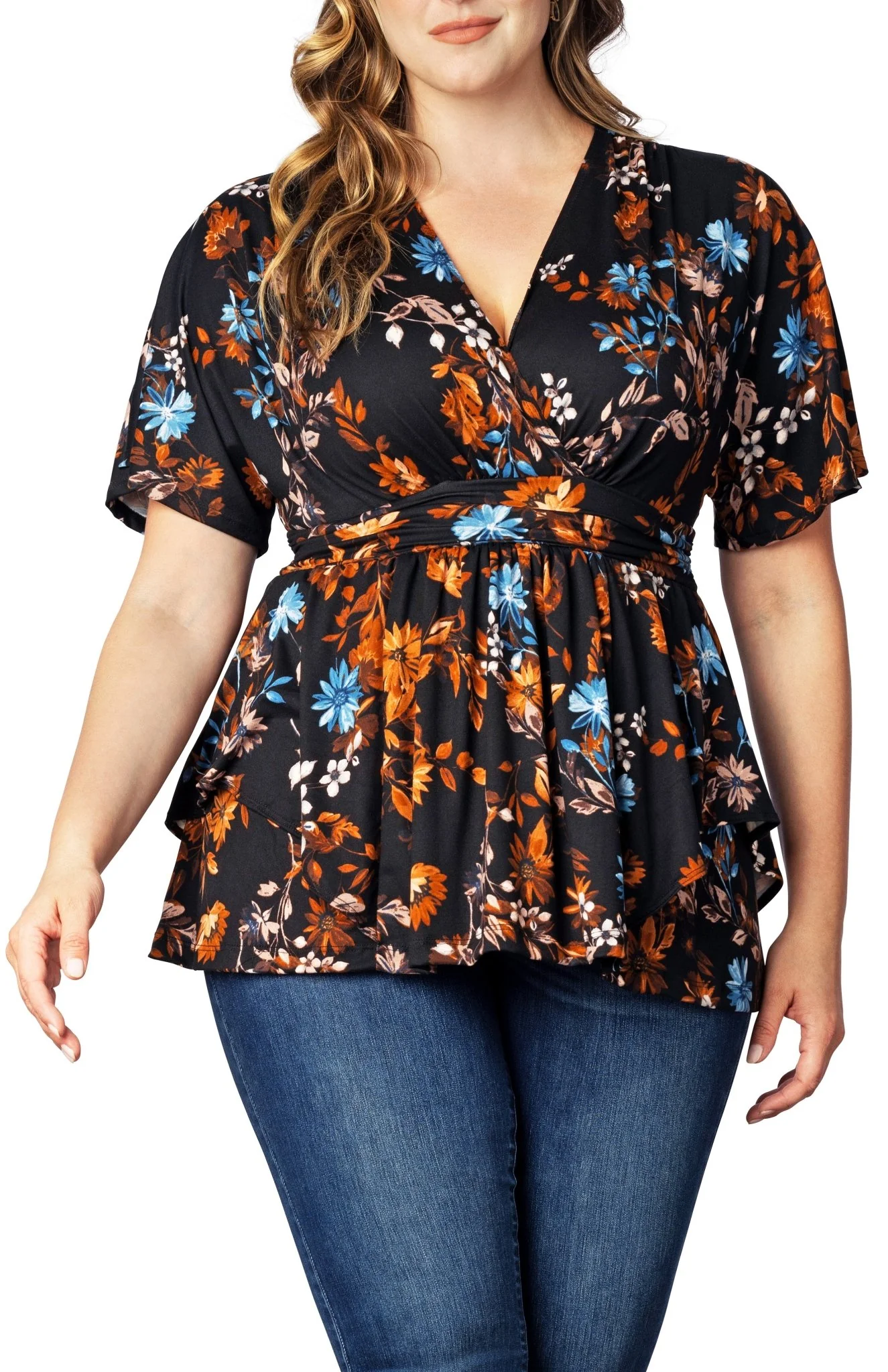 Encore Print Top - Plus - Image 11