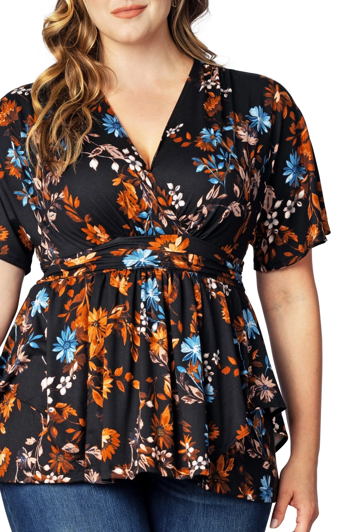 Encore Print Top - Plus - Image 13
