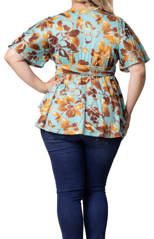 Encore Print Top - Plus - Image 17