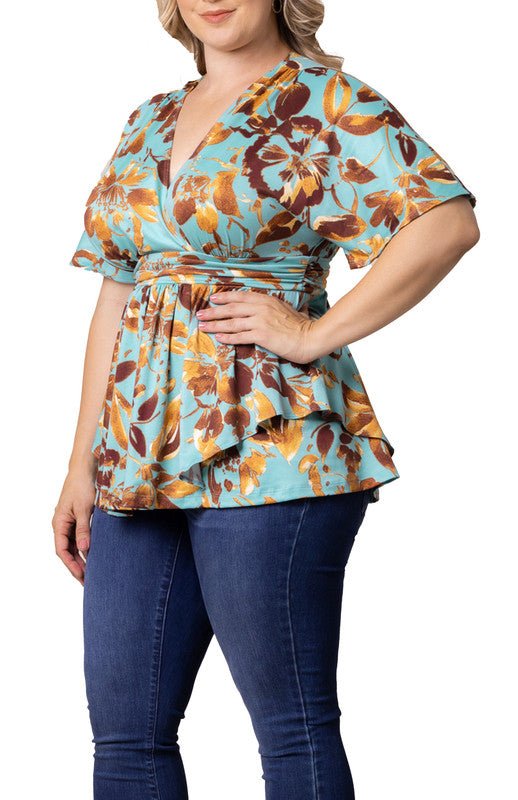 Encore Print Top - Plus - Image 19