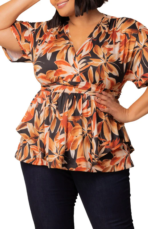 Encore Print Top - Plus - Image 31