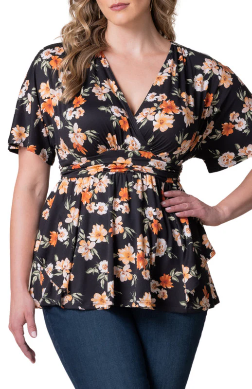 Encore Print Top - Plus - Image 5