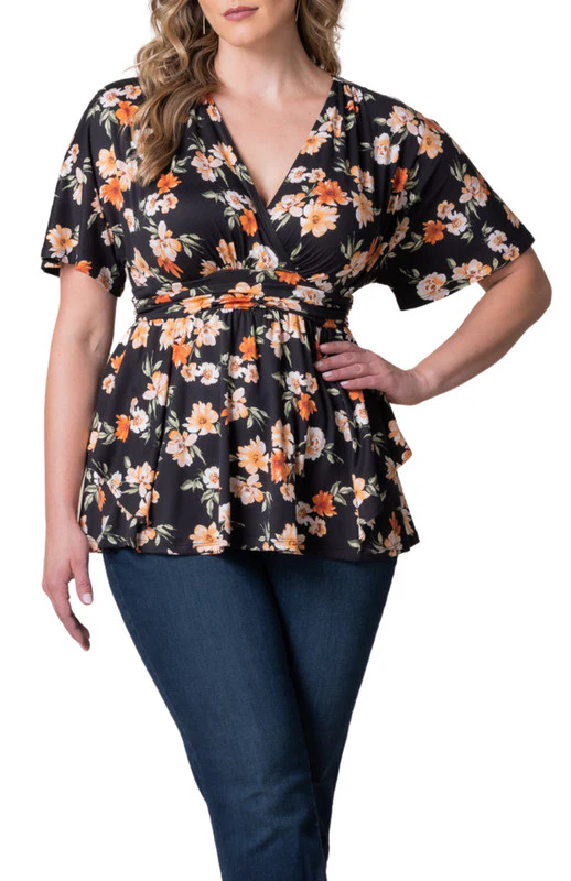 Encore Print Top - Plus - Image 7