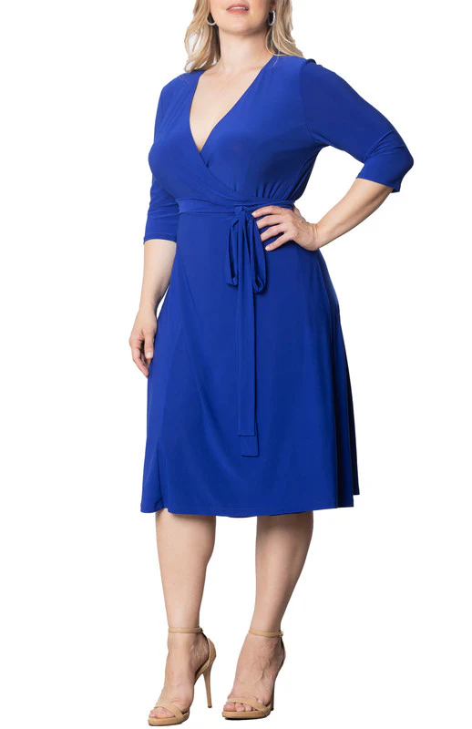 Essential Wrap Dress - Plus - Image 3