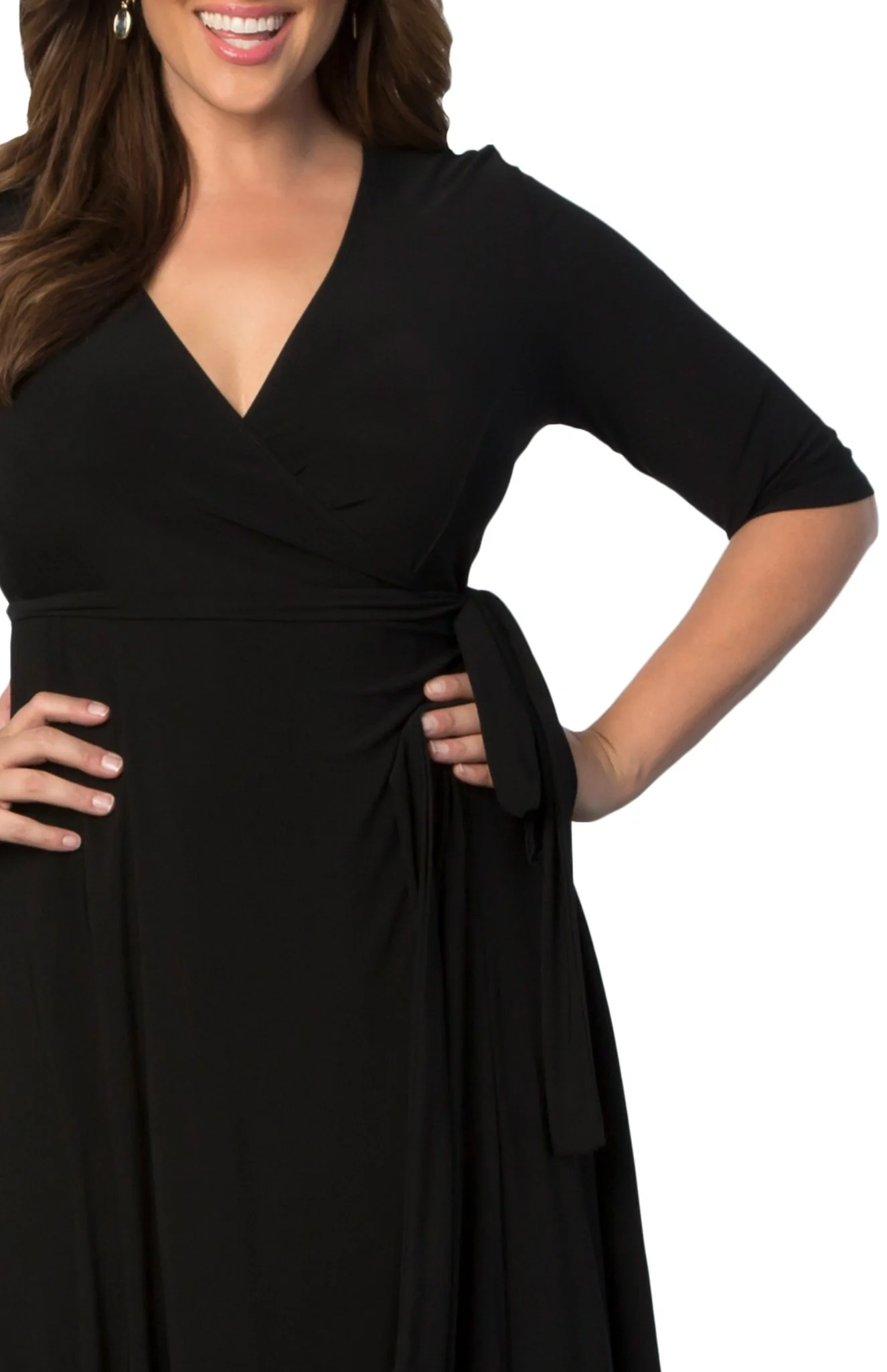 Essential Wrap Dress - Plus - Image 6