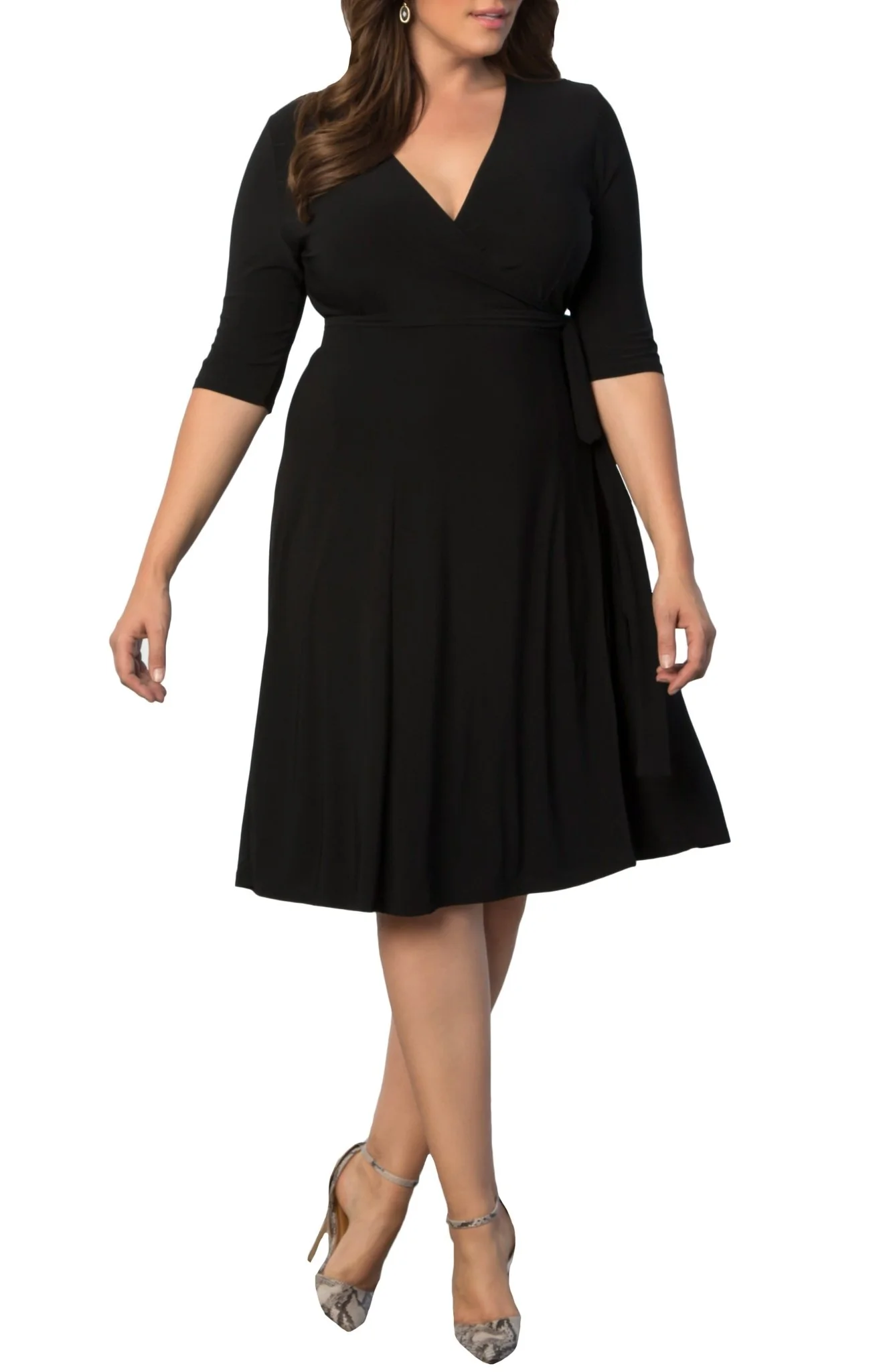 Essential Wrap Dress - Plus - Image 7