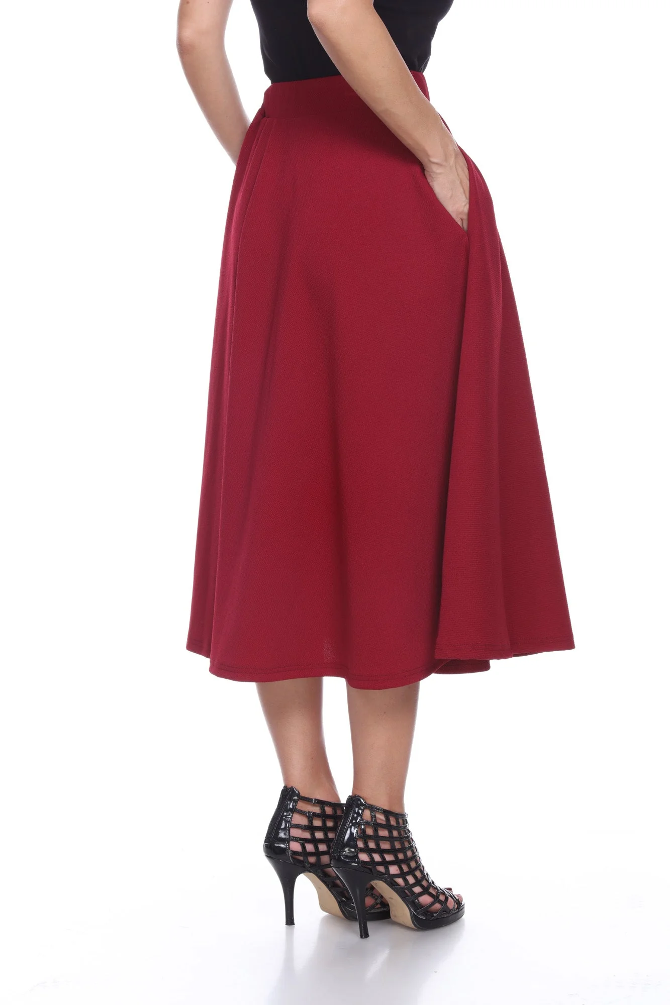 Tasmin Flare Midi Skirts - Image 10