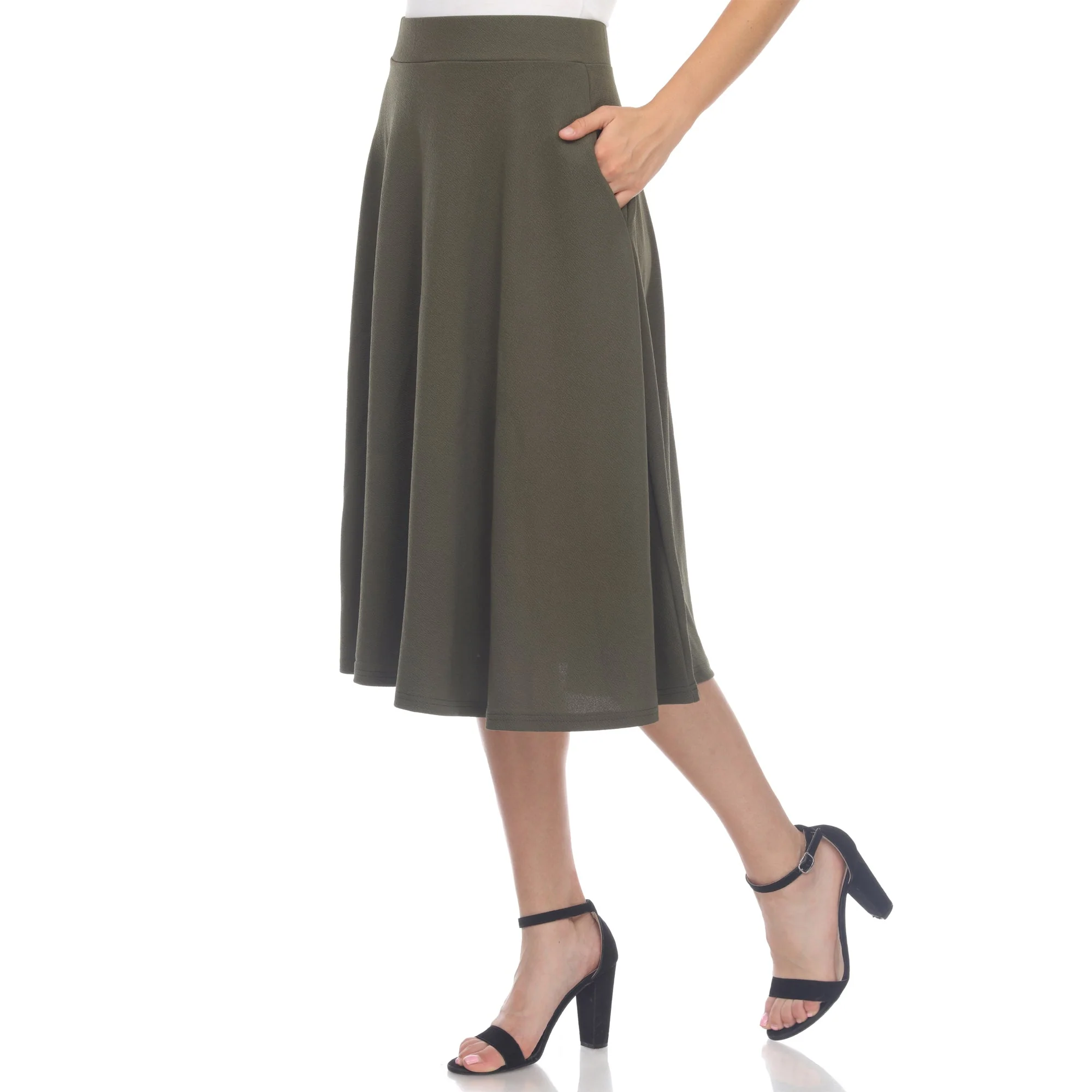 Tasmin Flare Midi Skirts - Image 14