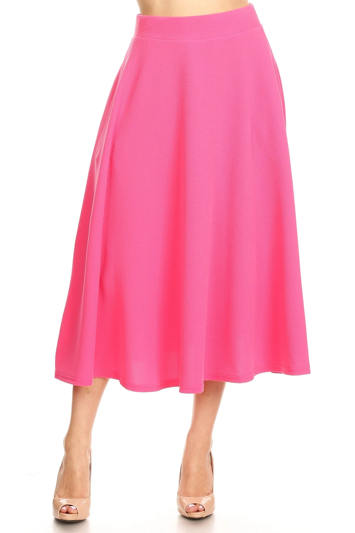 Tasmin Flare Midi Skirts - Image 26