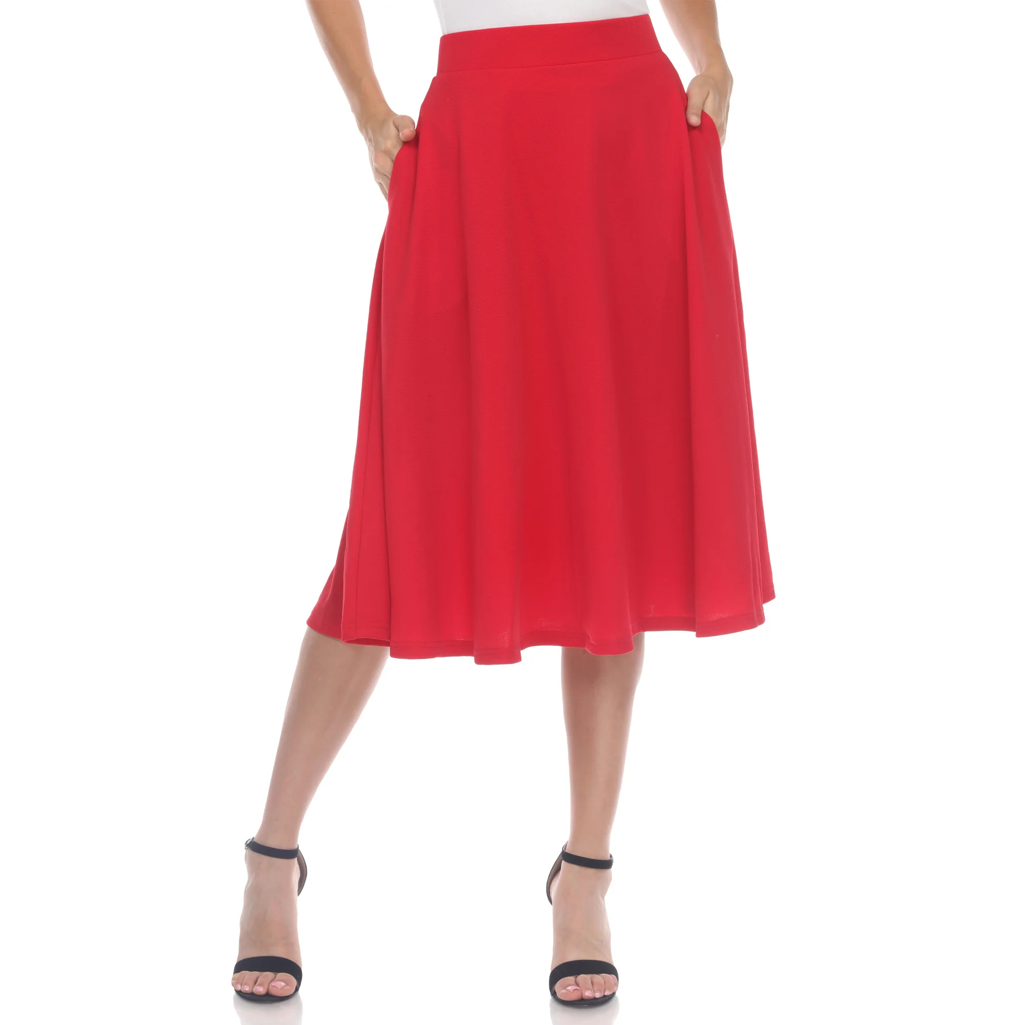 Tasmin Flare Midi Skirts - Image 32