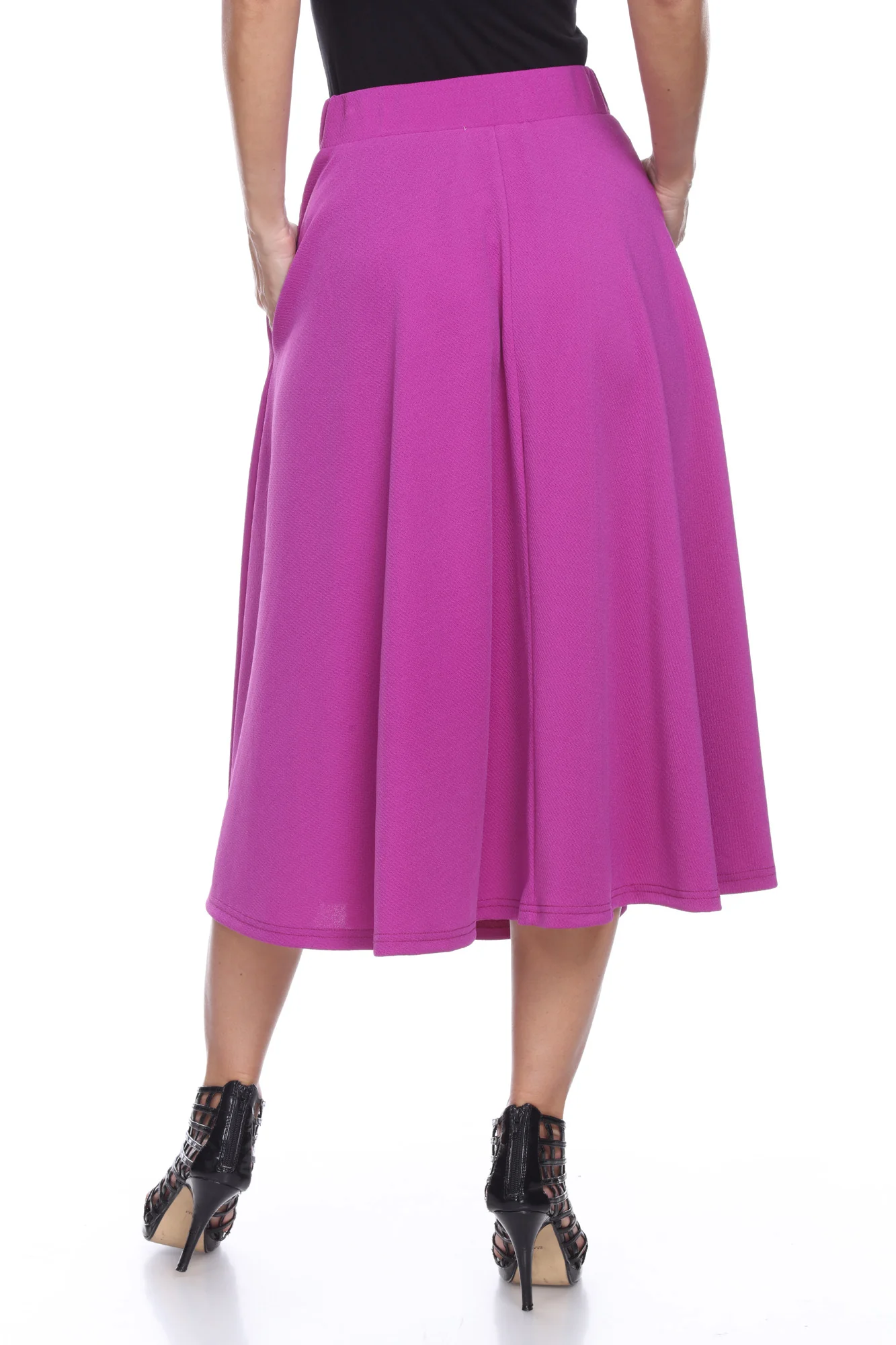 Tasmin Flare Midi Skirts - Image 47
