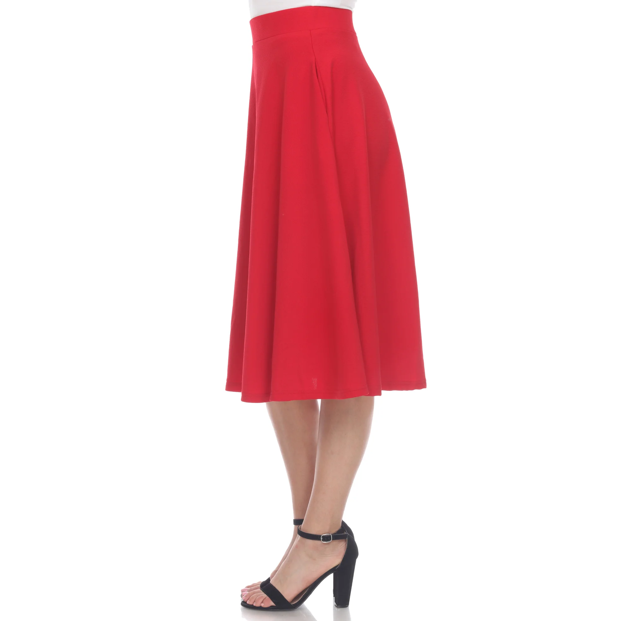 Tasmin Flare Midi Skirts - Image 49