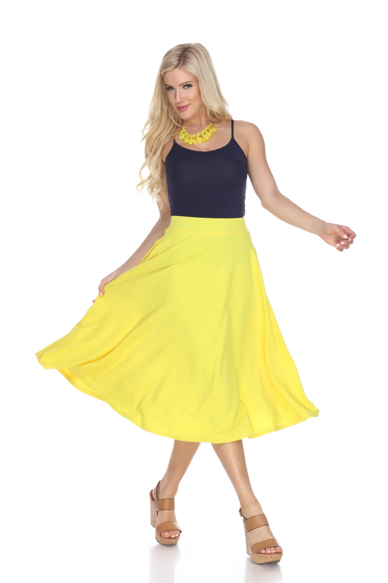 Tasmin Flare Midi Skirts - Image 60