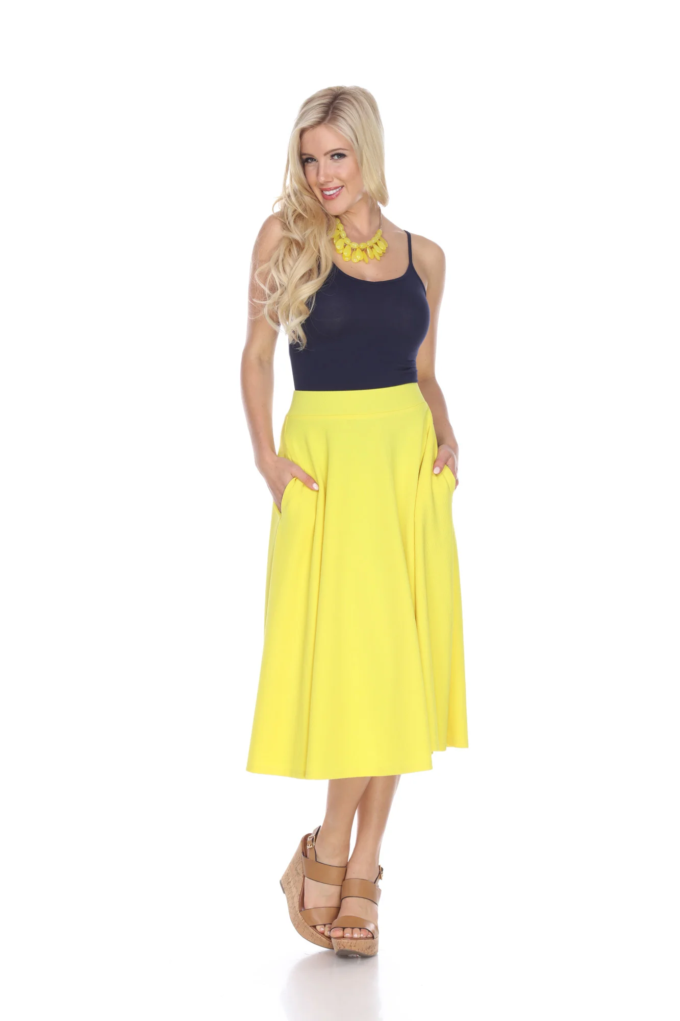 Tasmin Flare Midi Skirts - Image 63