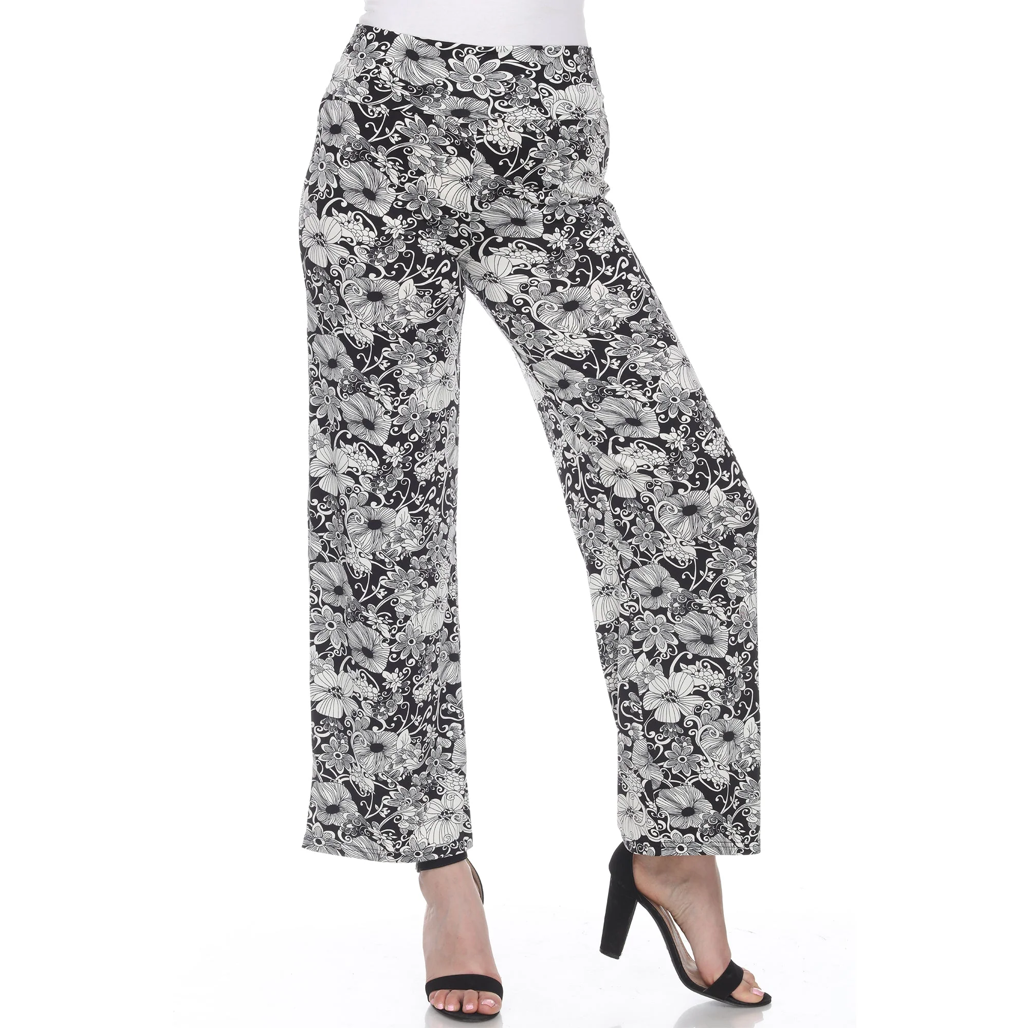 Floral Paisley Palazzo Pants - Image 6