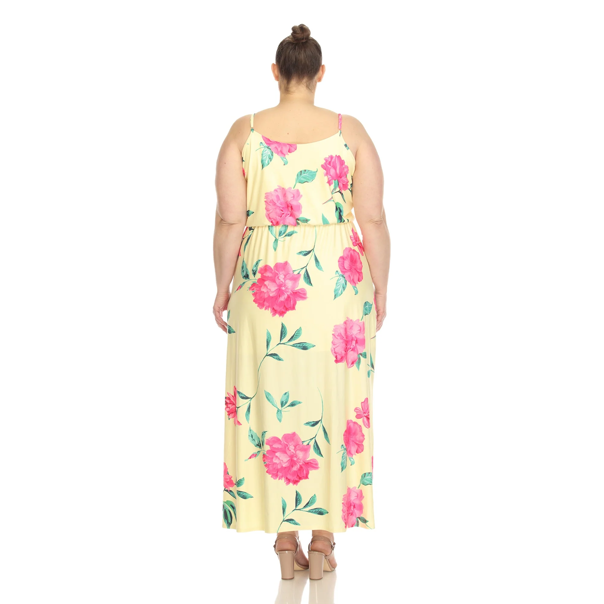 Floral Strap Maxi Dress - Plus - Image 11