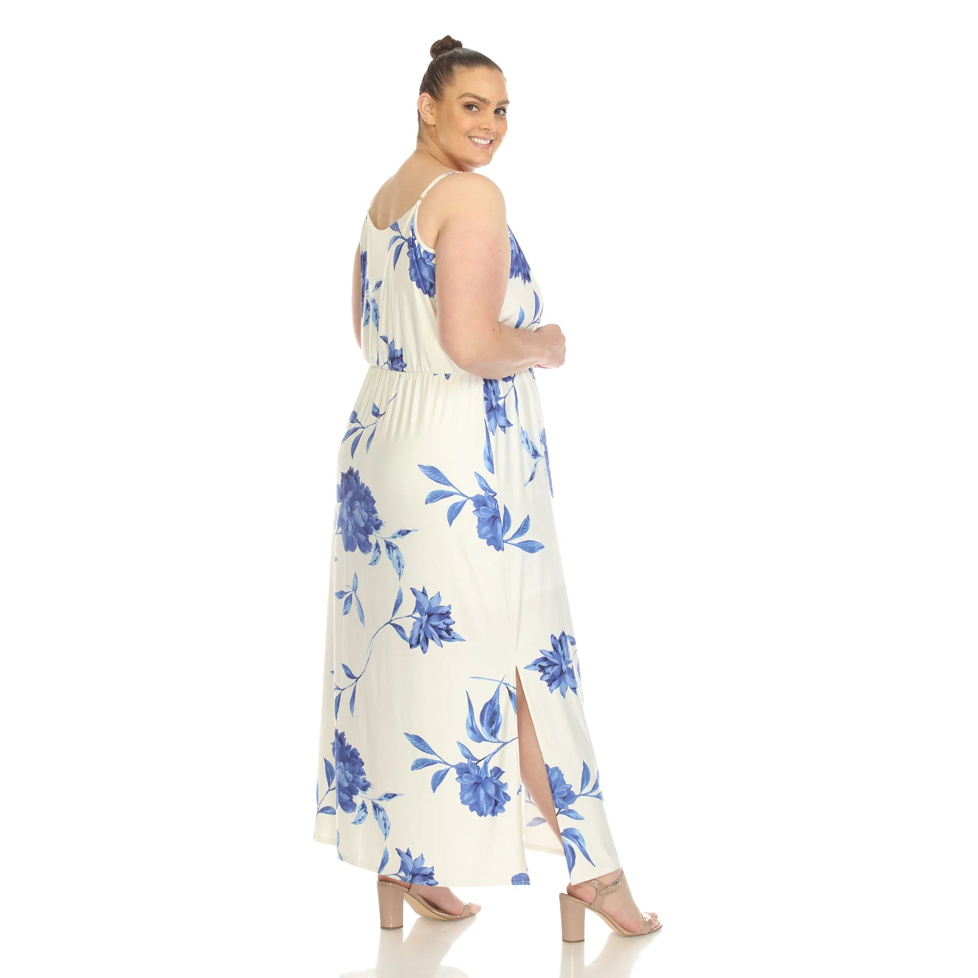 Floral Strap Maxi Dress - Plus - Image 14