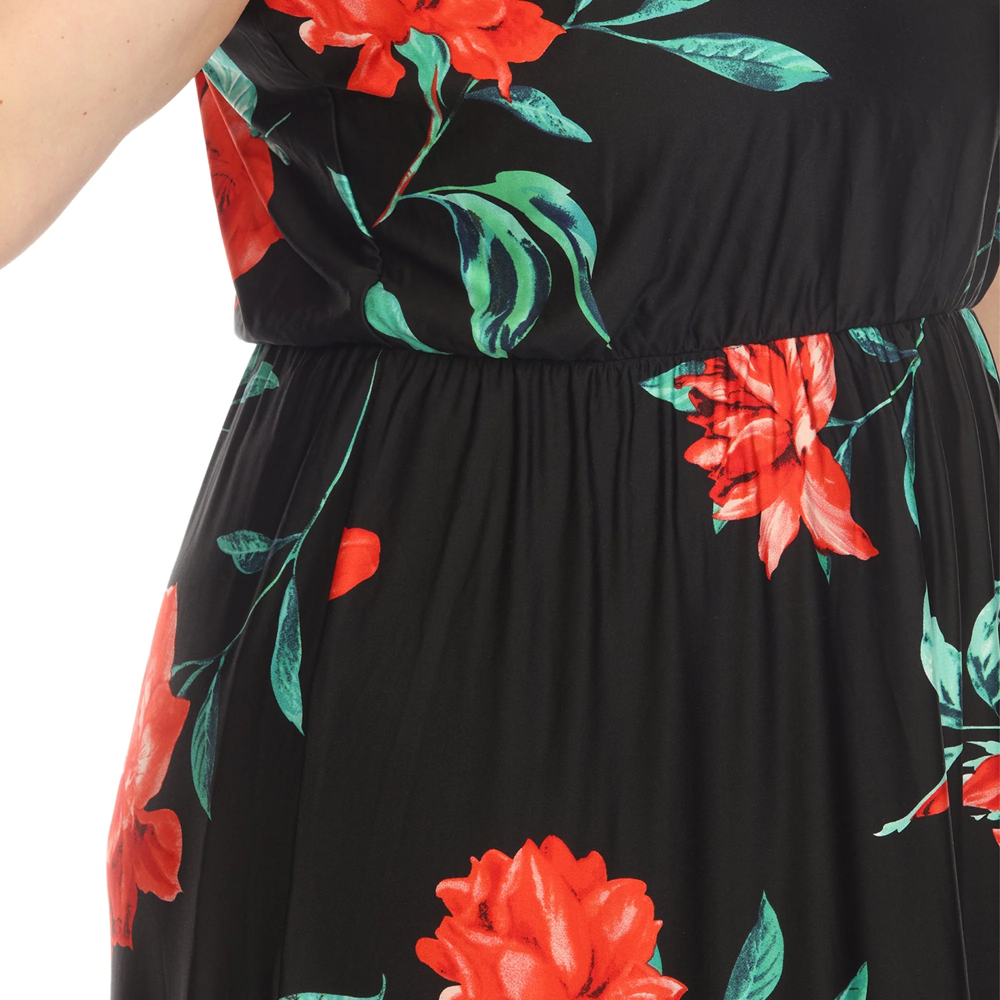 Floral Strap Maxi Dress - Plus - Image 21