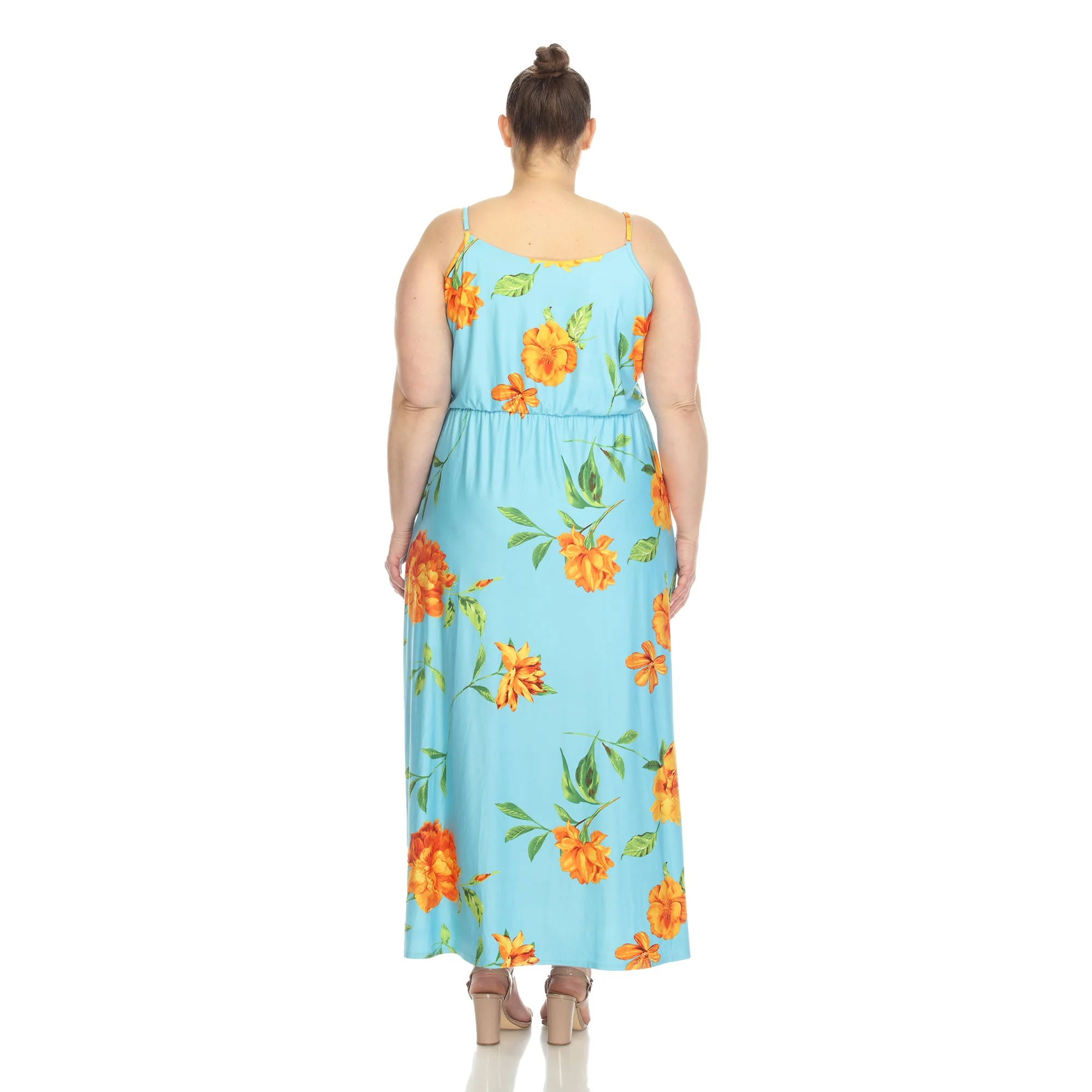 Floral Strap Maxi Dress - Plus - Image 25