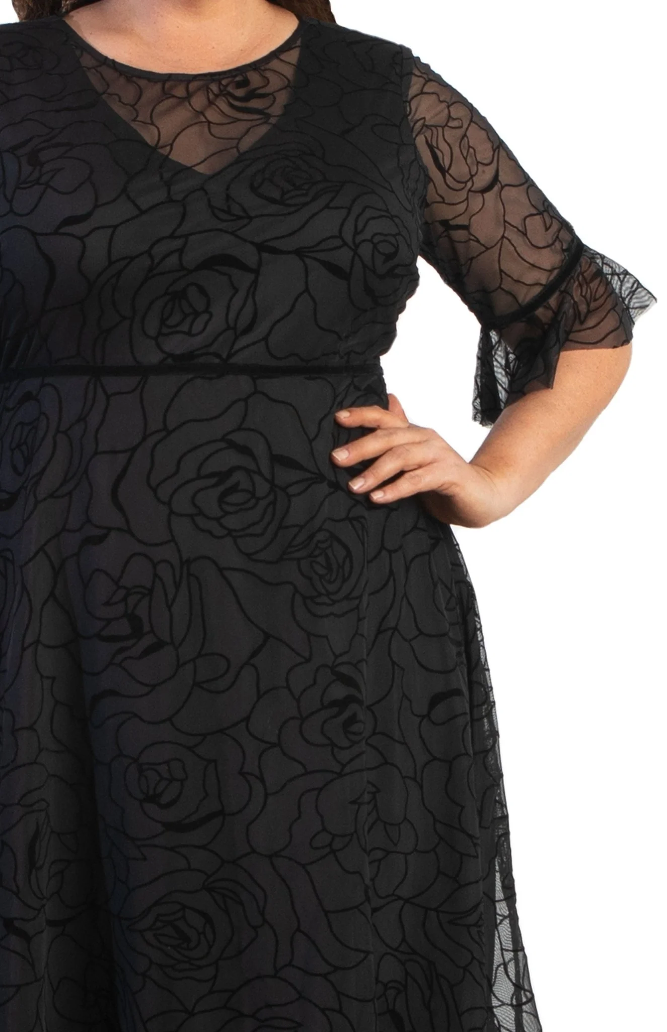 Francesca Cocktail Dress - Plus - Image 3