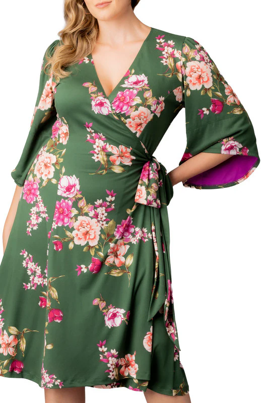 Gemini Wrap Dress - Plus - Image 2